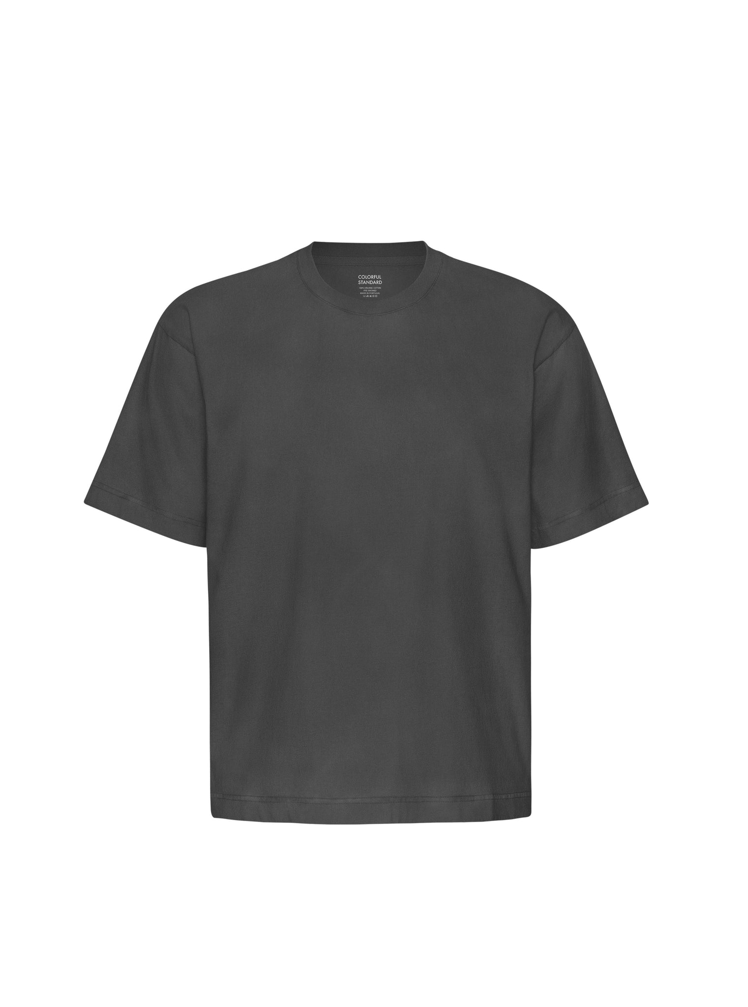 T-Shirt Oversize In Cotone Tintocapo Nero