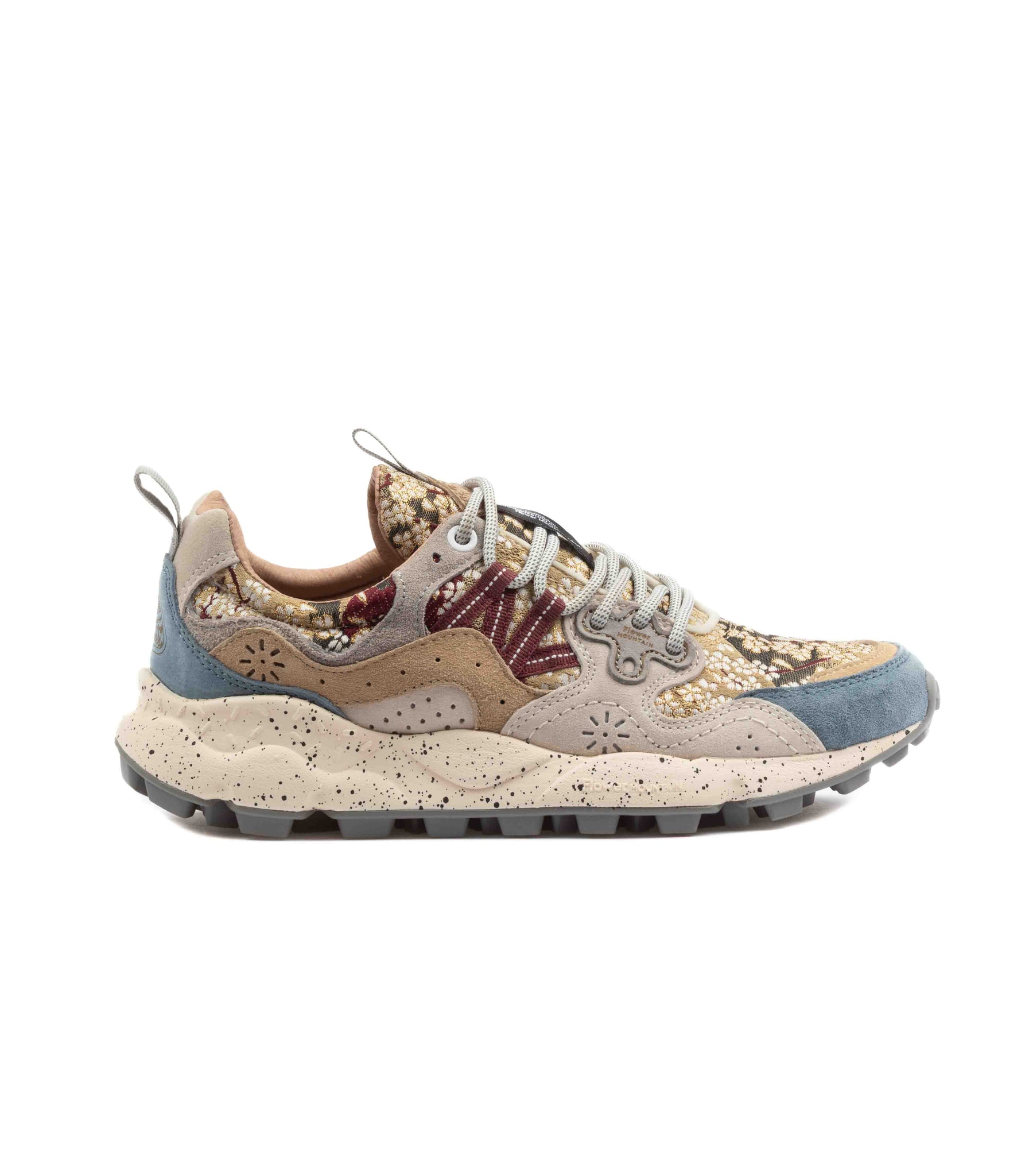 Flower Mountain Yamano3 Uni Nishijin-Ori Suede