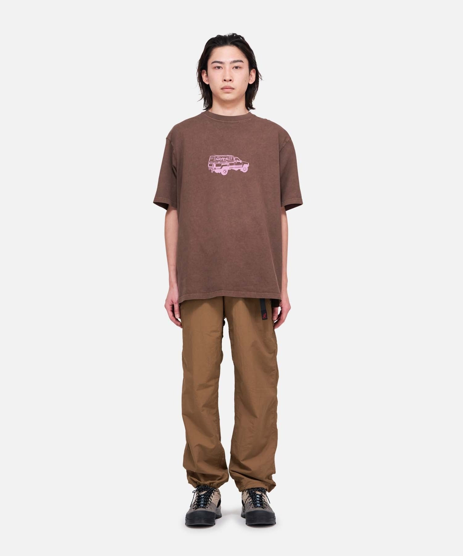 Gramicci Truck Tee Brown Pigment