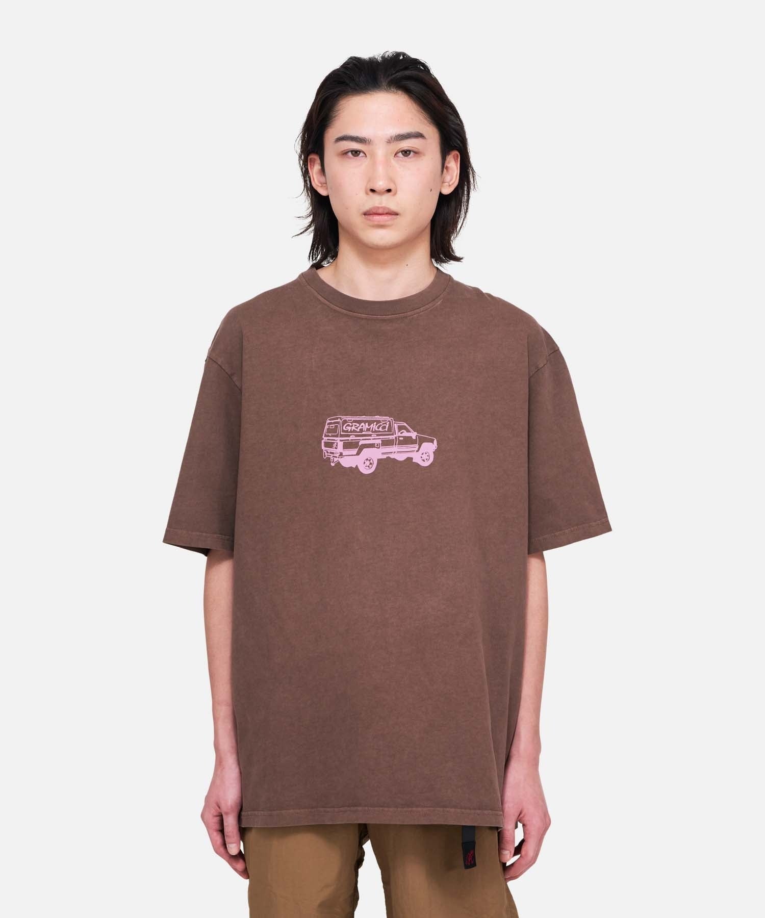 Gramicci Truck Tee Brown Pigment