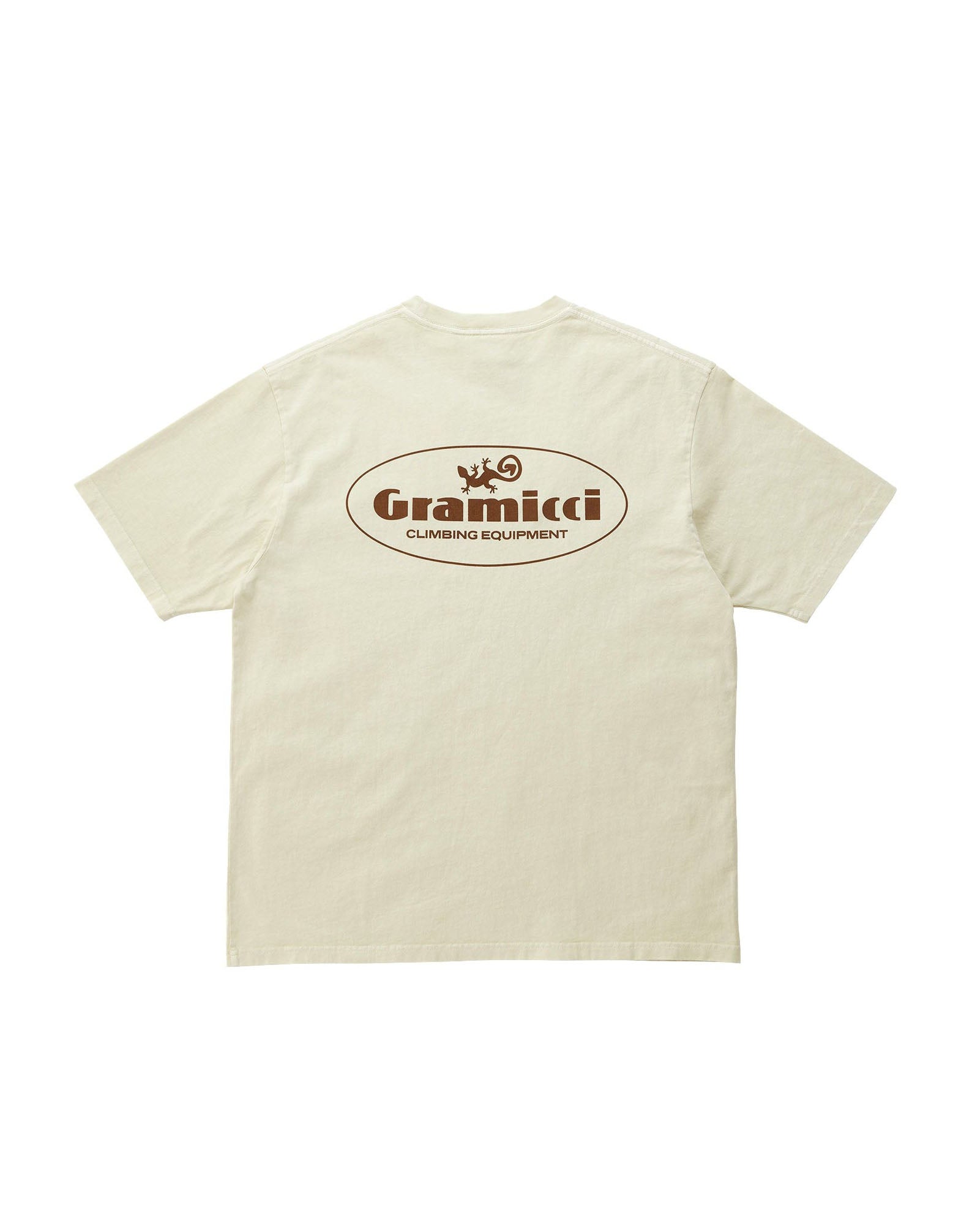 Gramicci Climbing Equipment Tee Natural