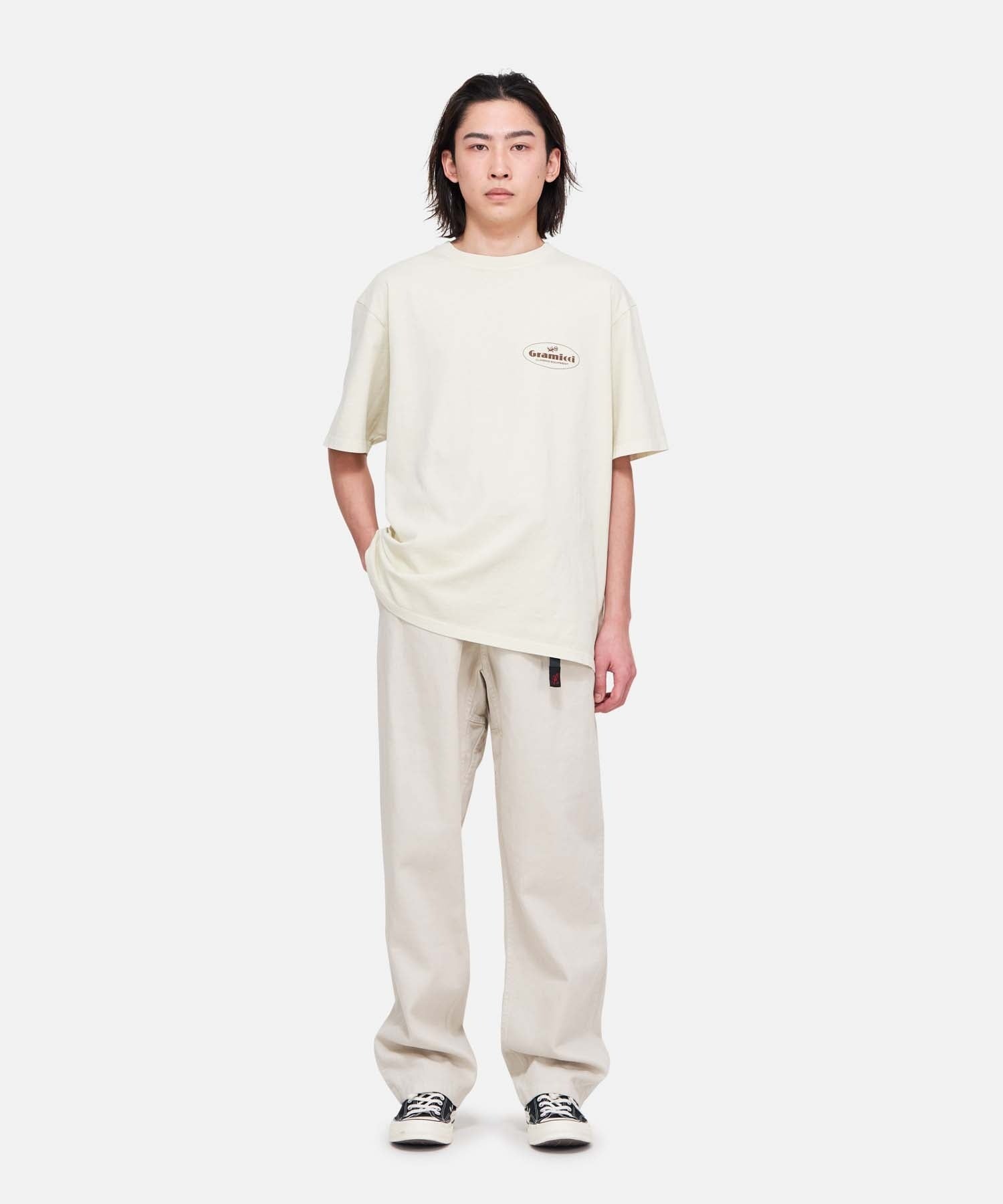 Gramicci Climbing Equipment Tee Natural