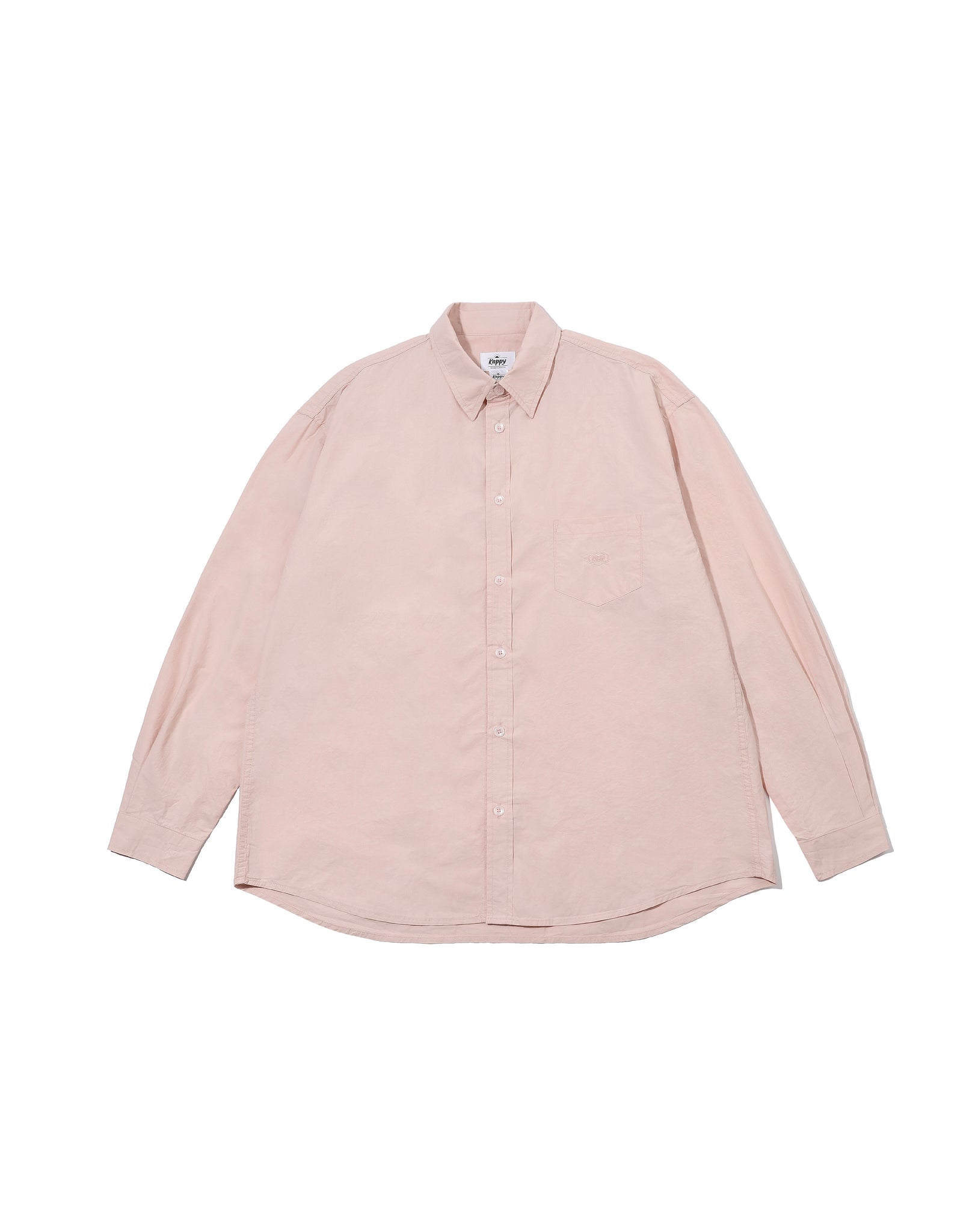 Camicia Relaxed Cotone Rosa