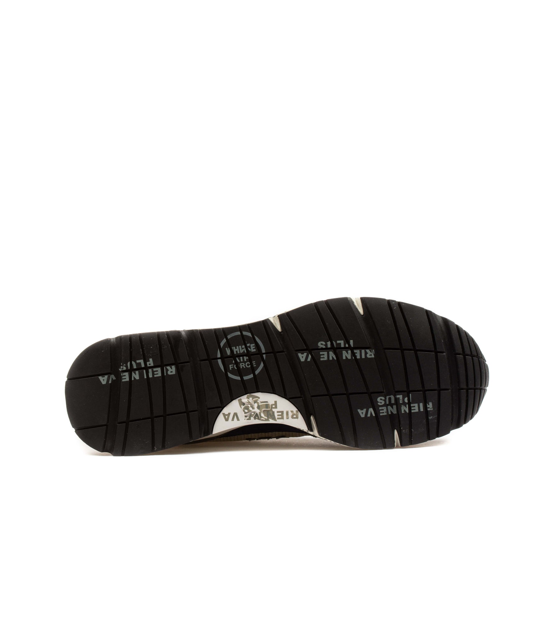 Premiata Mase 7295 Pelle Mesh Verde Militare