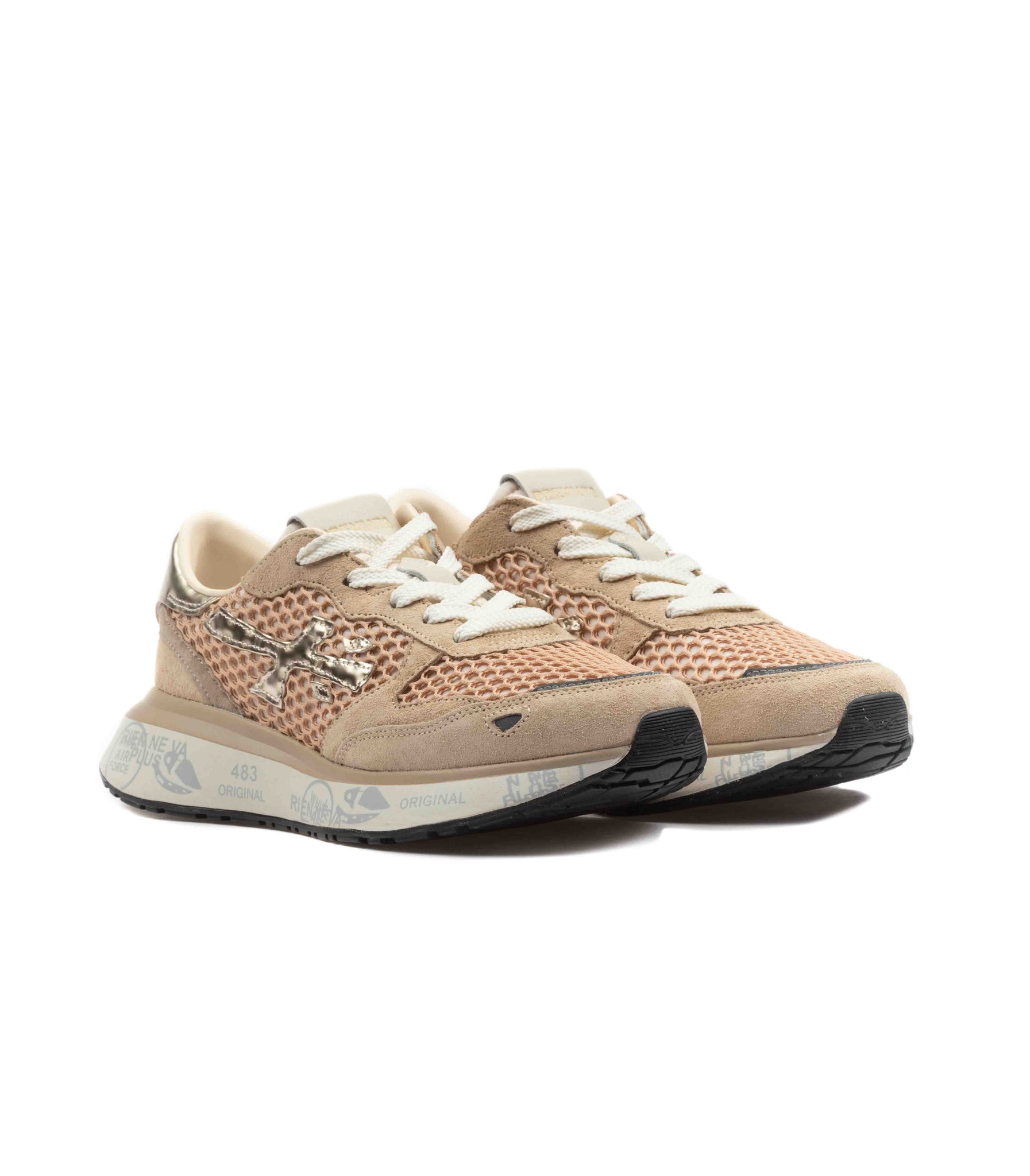 Premiata 7486 Lauryn Trapuntata Beige Donna