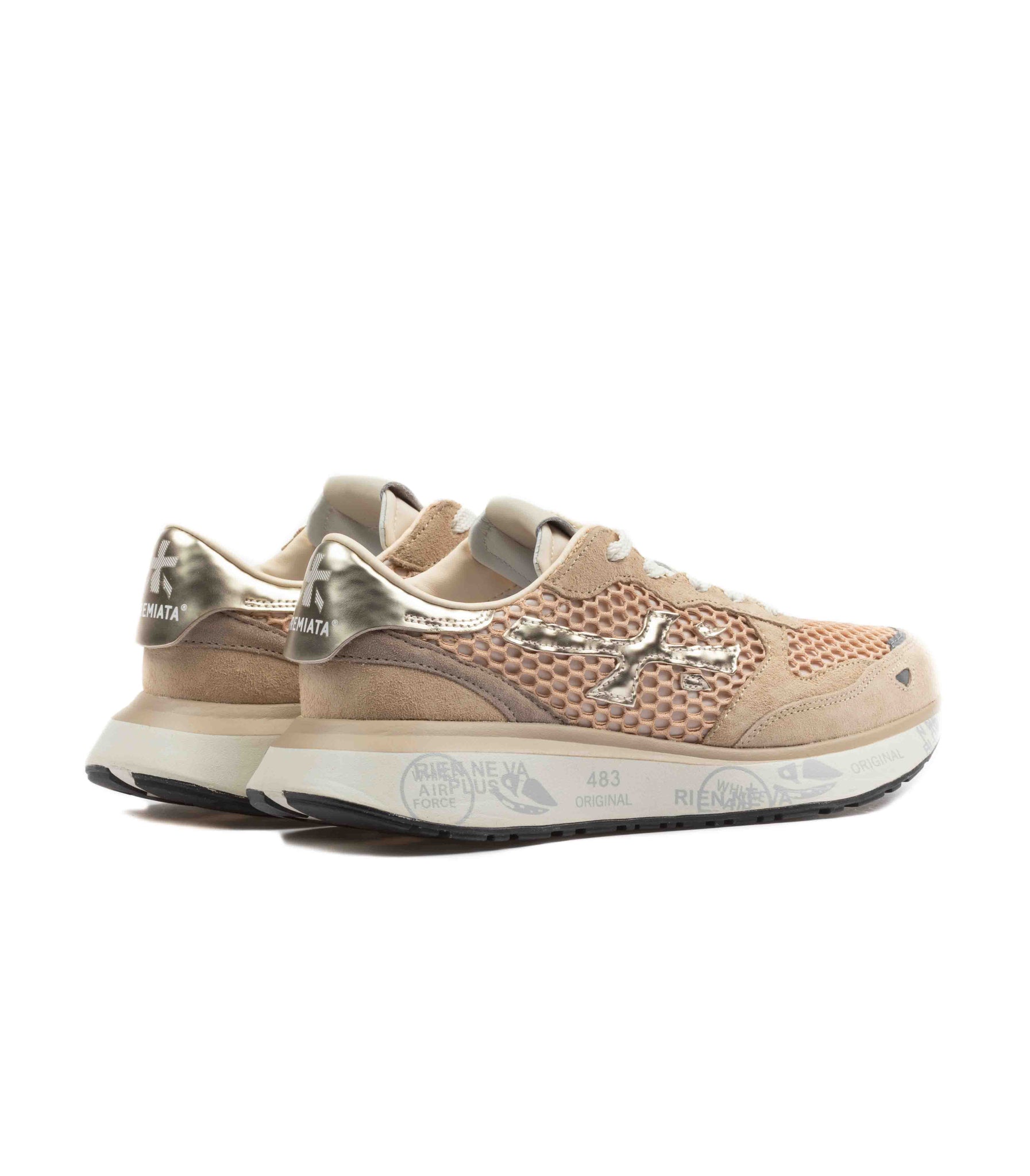 Premiata 7486 Lauryn Trapuntata Beige Donna