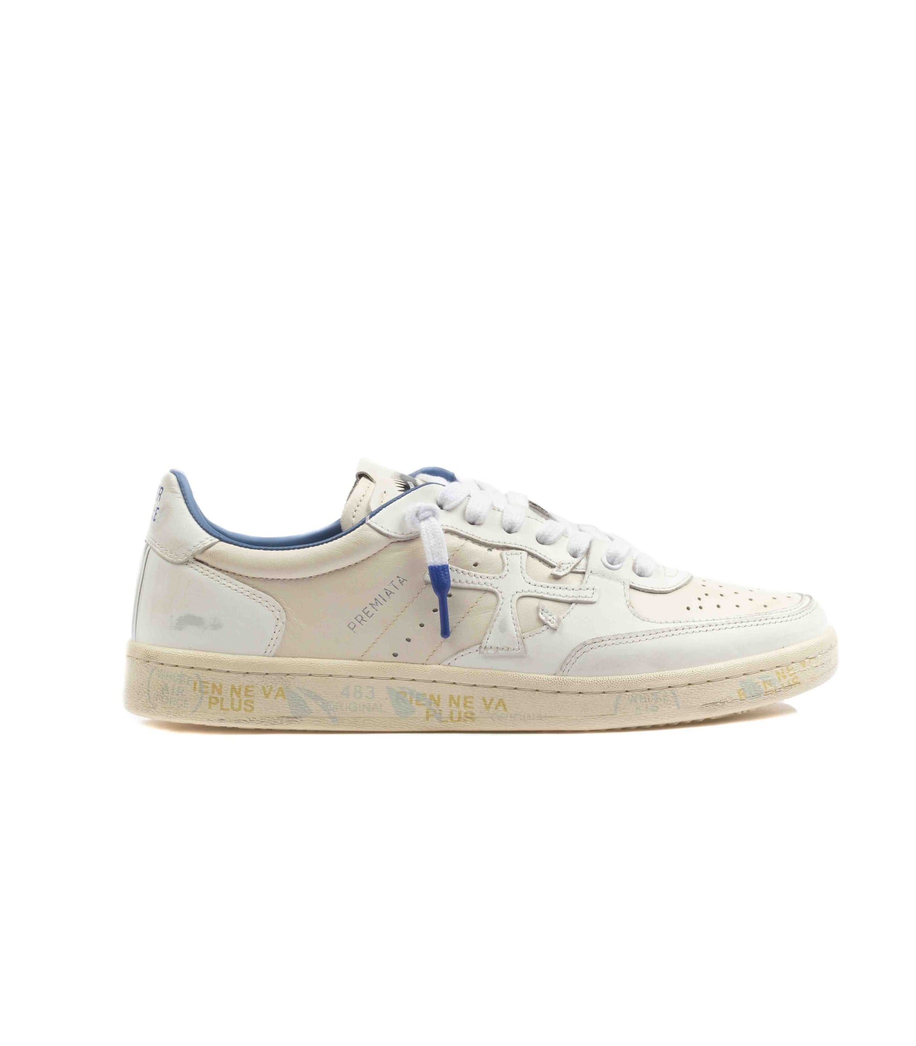 Premiata 7515 Basket Clay Bianco Uomo