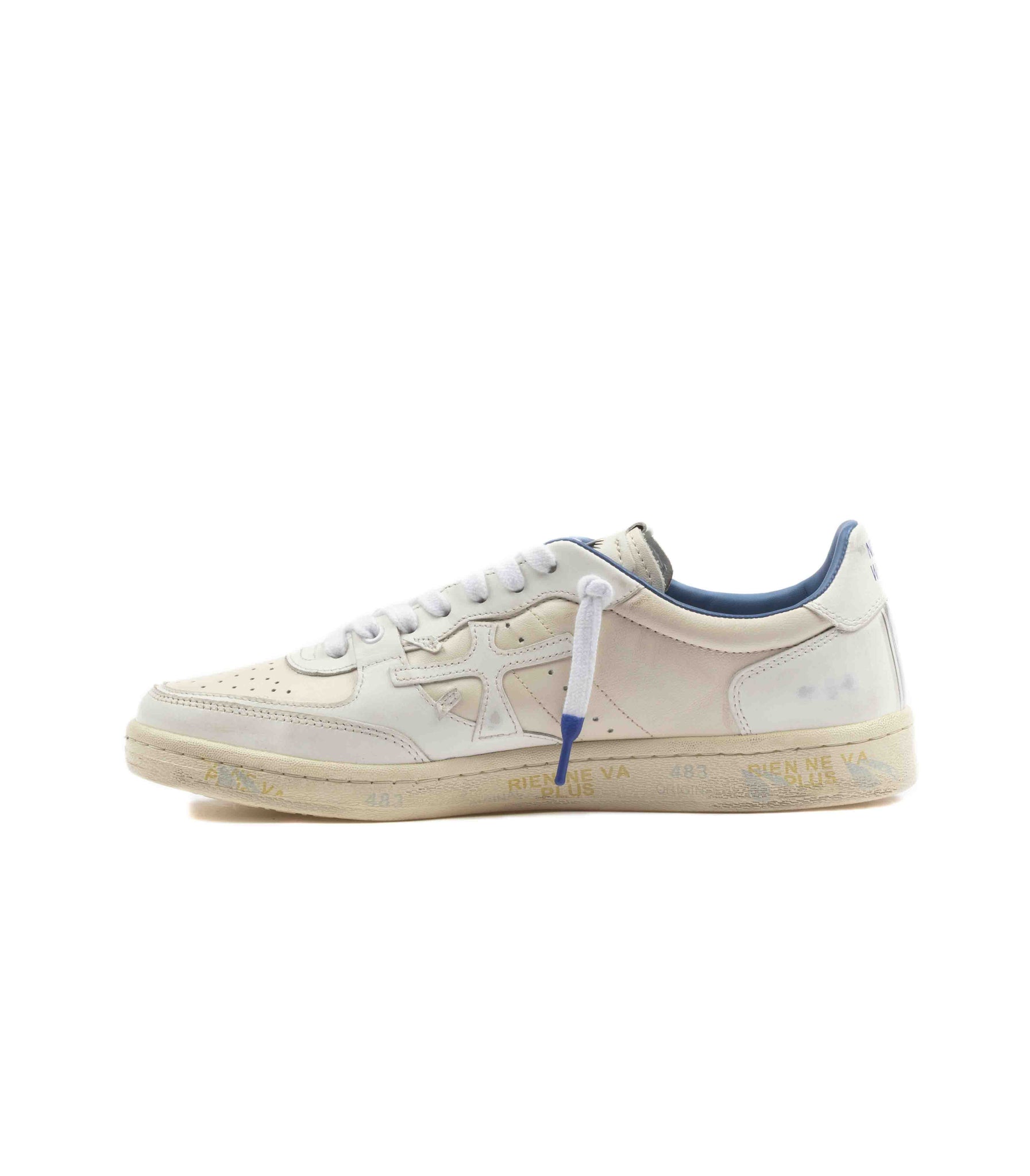 Premiata 7515 Basket Clay Bianco Uomo