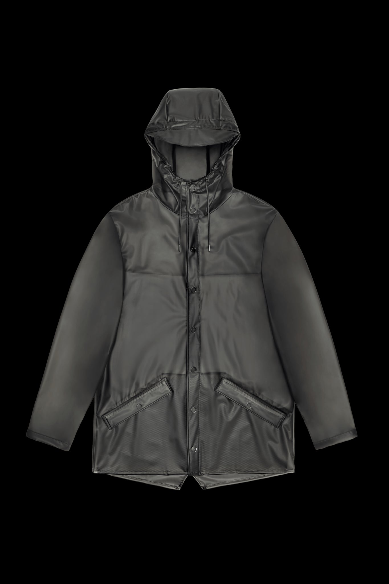 Impermeabile Rains 12010 Bottoni Grigio Unisex