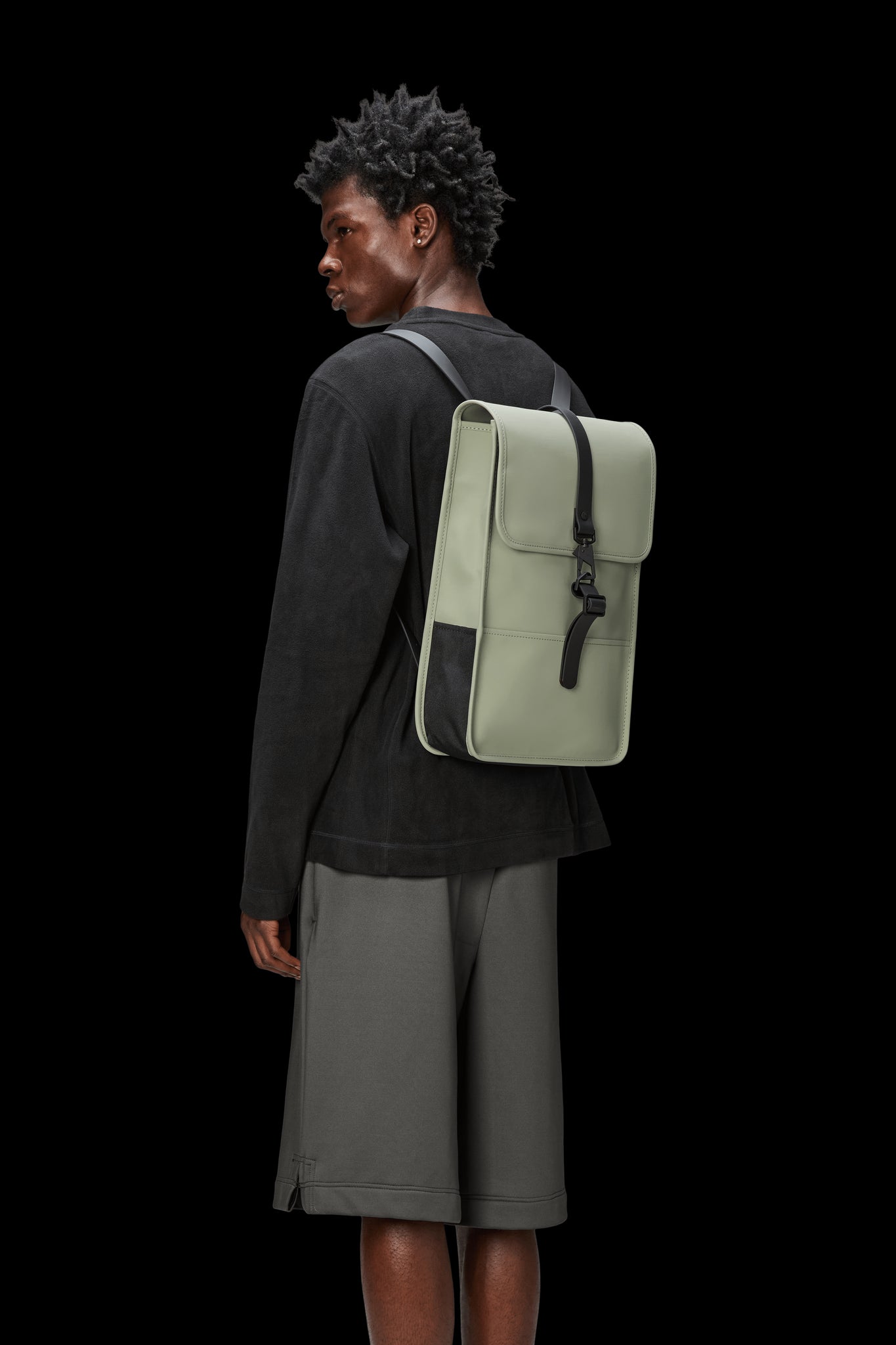 Zaino Backpack Mini Di Rains Verde Salvia