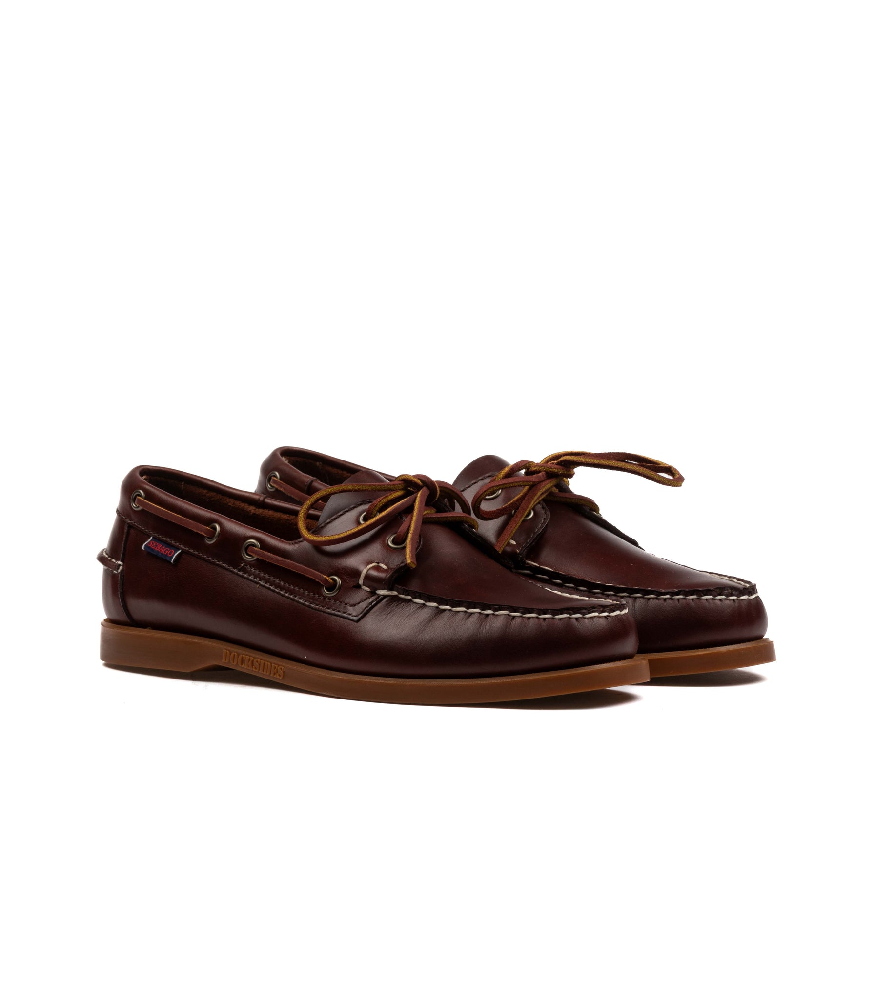 Sebago Docksides Portland Waxed Brown Honey Uomo