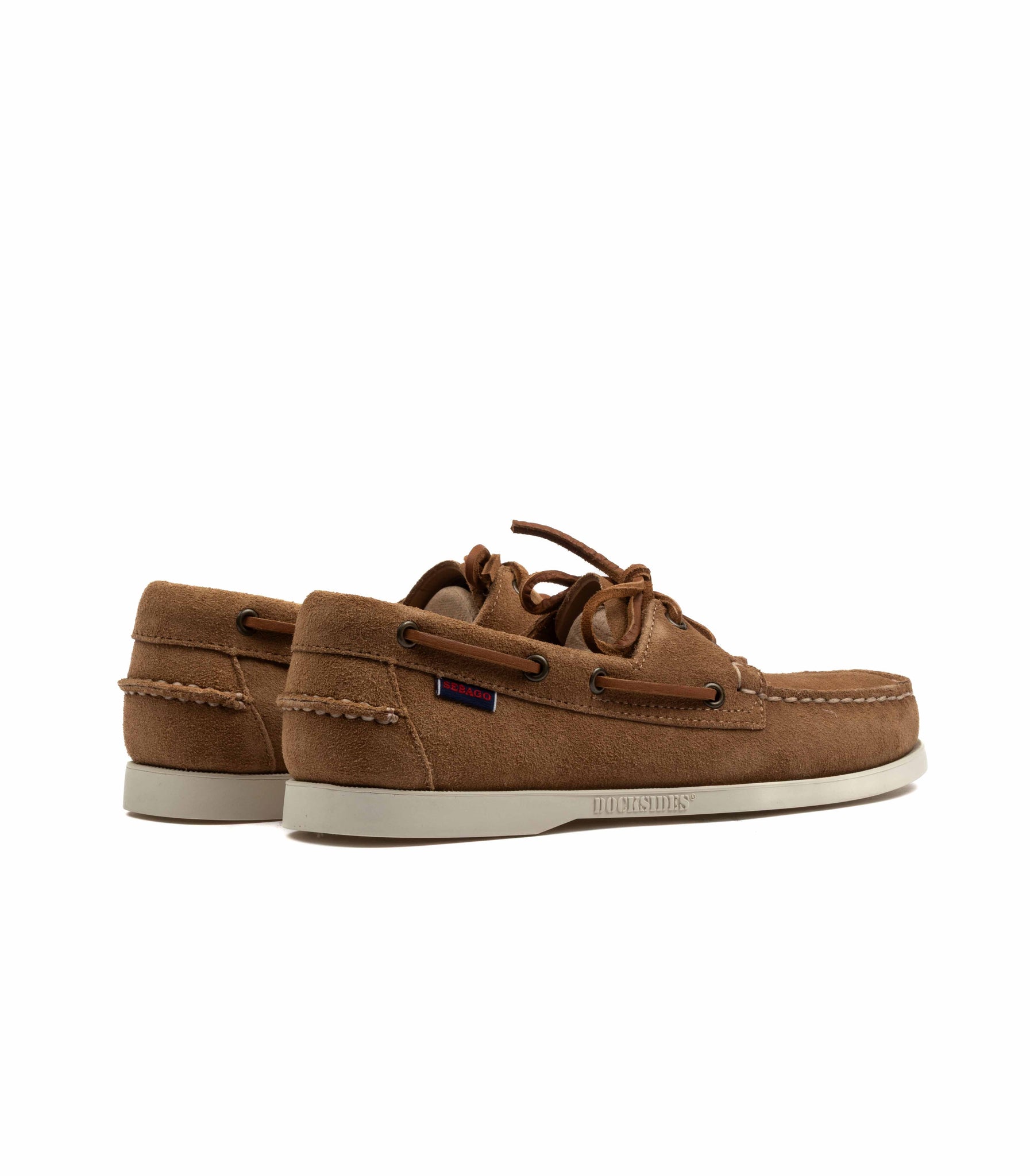Sebago Portland Flesh Out Brown Cognac Uomo