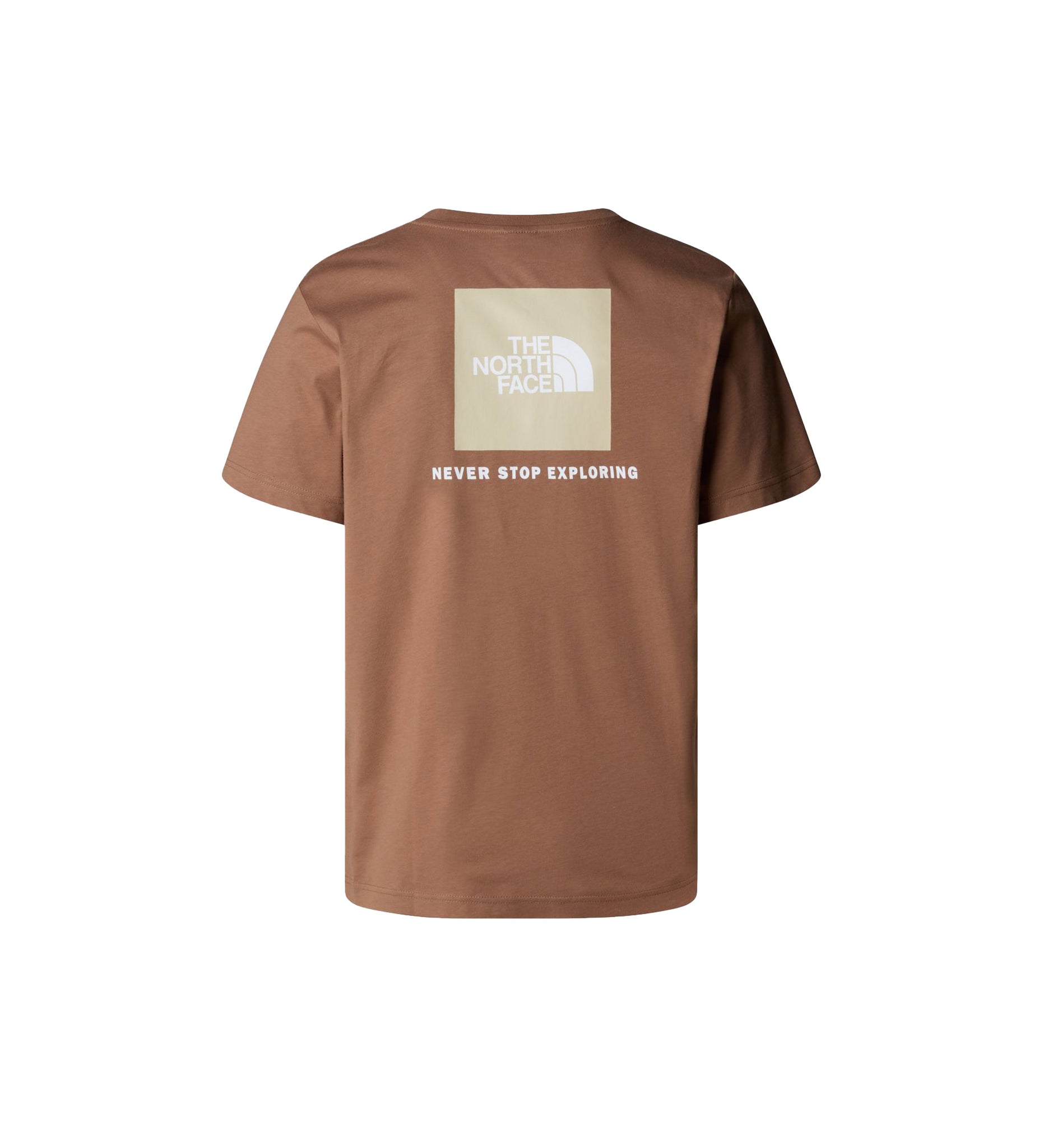 The North Face Men’S S/S Box Nse Tee Marrone