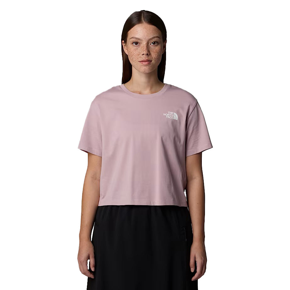The North Face Women’S Simple Dome Cropped Slim Tee