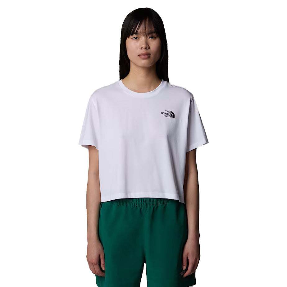 The North Face Women’S Simple Dome Cropped Slim Tee