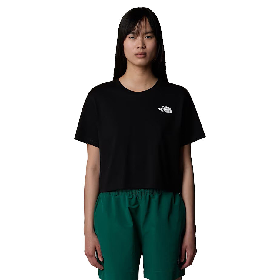 The North Face Women’S Simple Dome Cropped Slim Tee