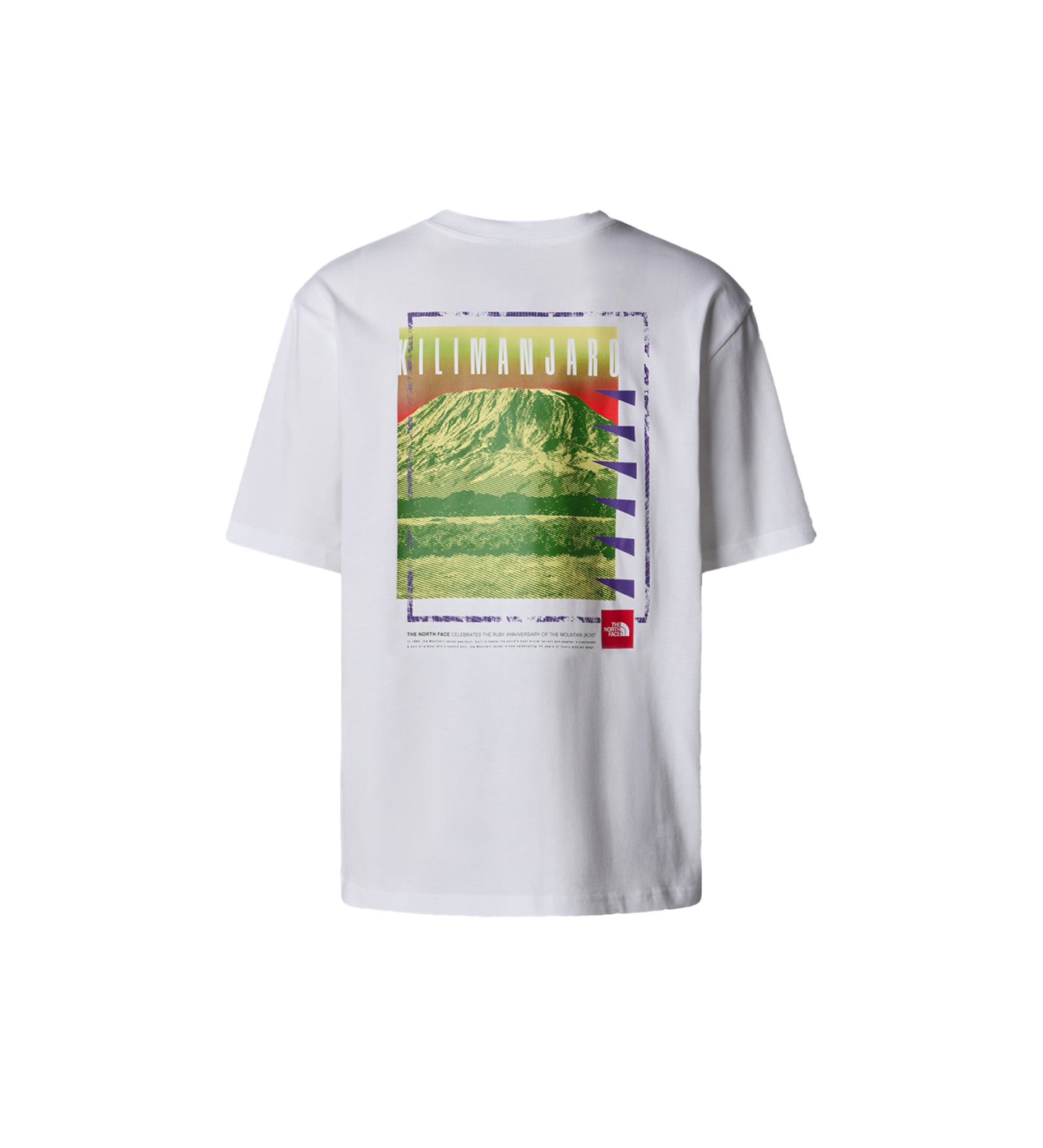 The North Face Unisex Axys Oversized S/S Tee Bianco