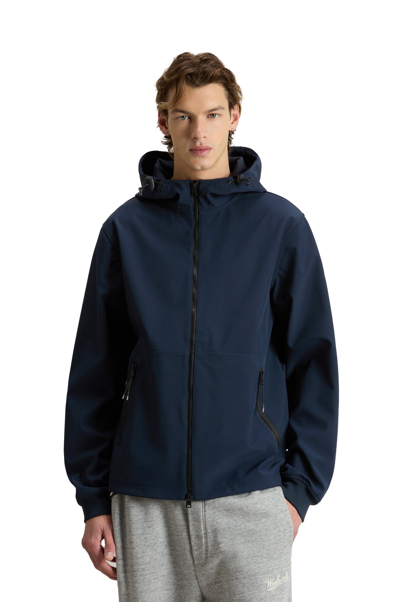 Giacca In Tech Softshell Blu