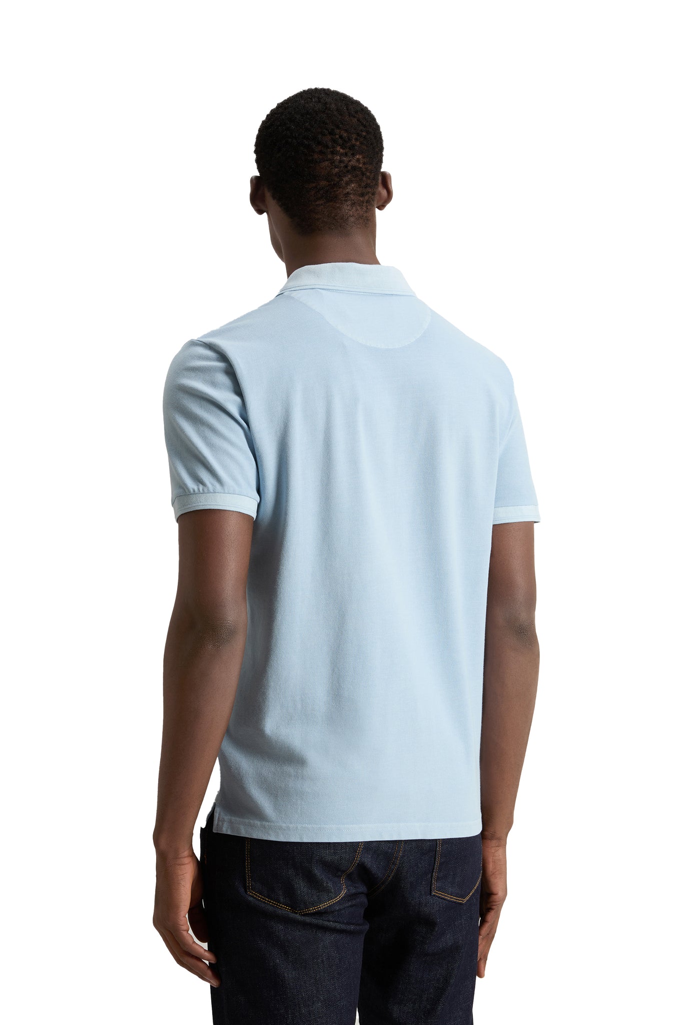 Polo Mackinack In PiquÉ Di Cotone Celeste