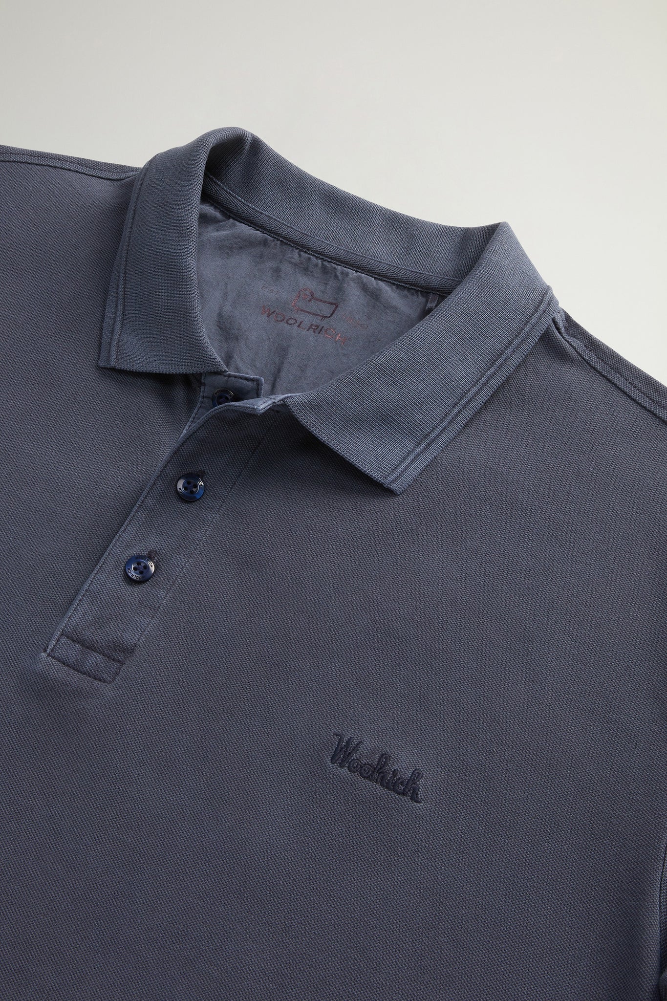 Polo Mackinack In PiquÉ Di Cotone Blu