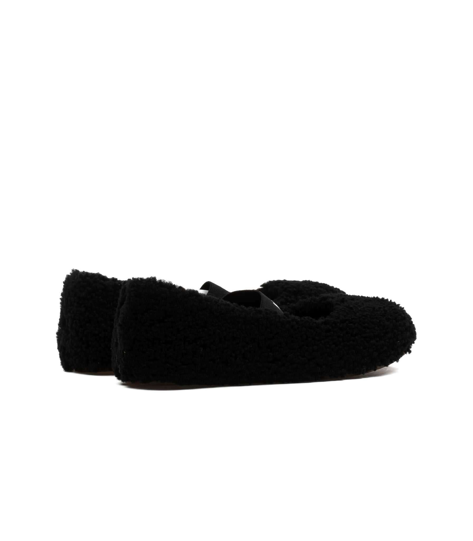 Moon Boot Mb Shearling Ballerina Nero