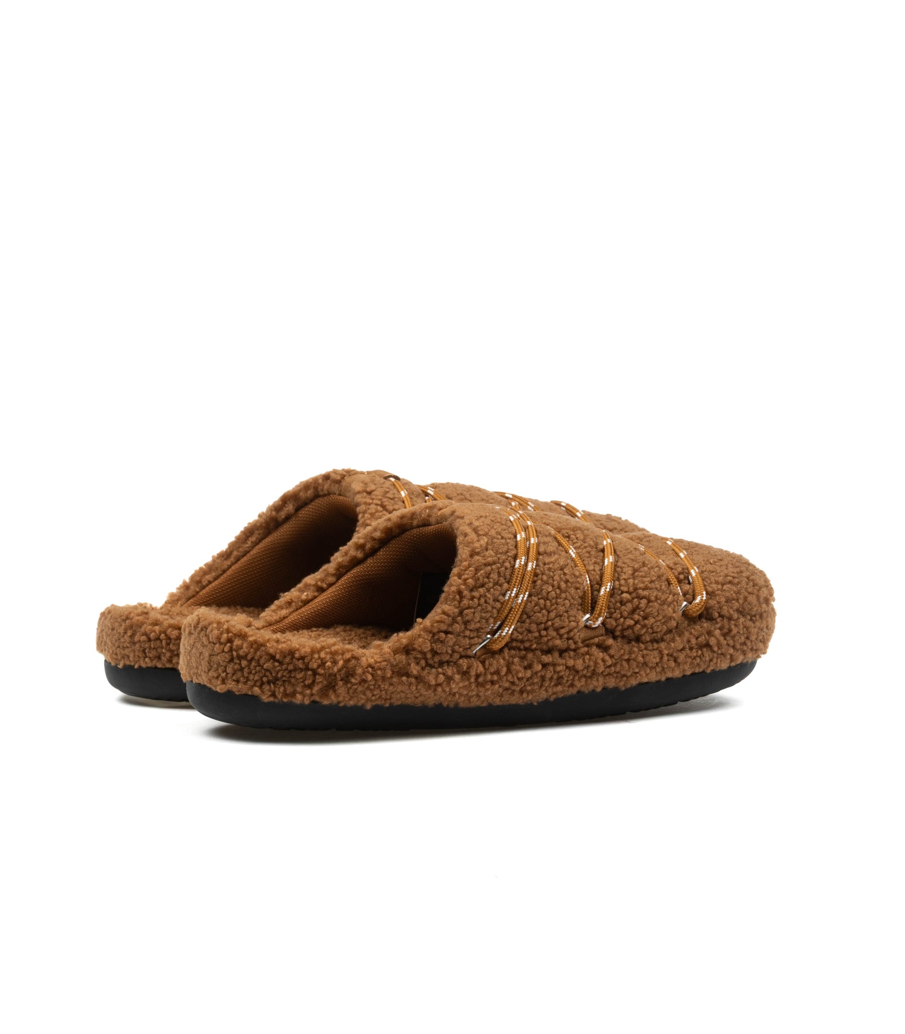 Moon Boot Mb Teddy Slipper Marrone