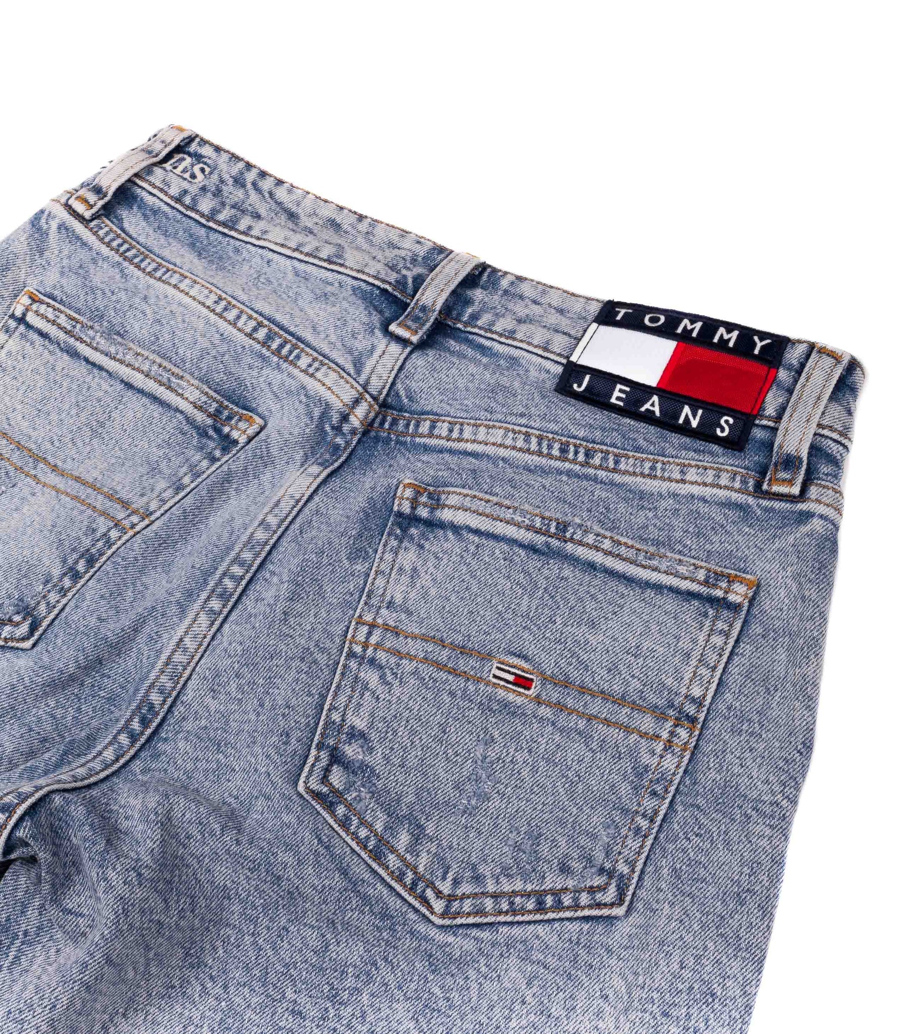 Tommy Jeans Kick Flare Crop Blu Chiaro