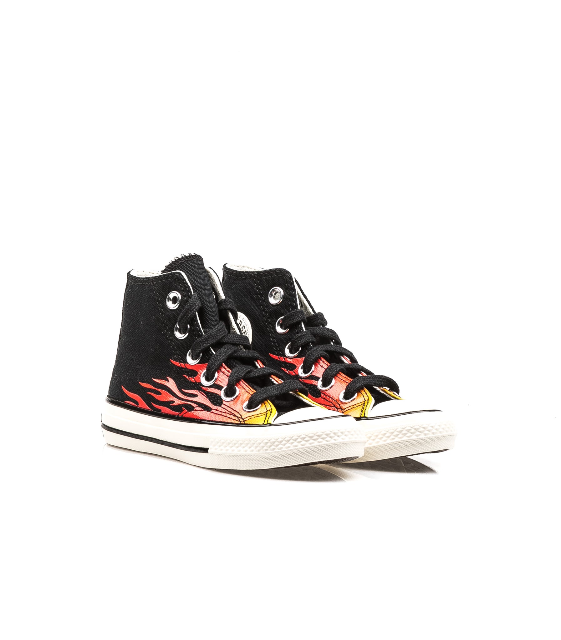 Converse Chuck 70 Black Enamel Red Egret Bambino