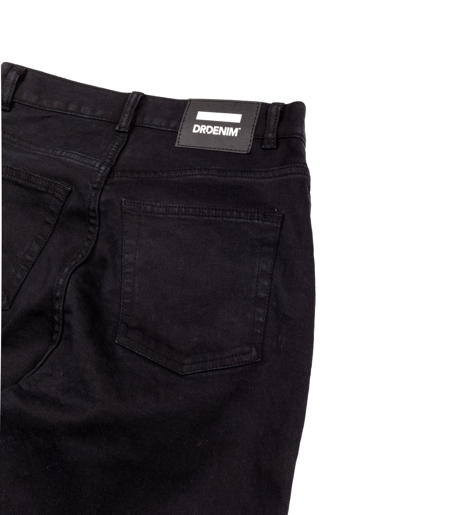 Dr Denim Jeans Nora Dad Fit Retro Black Donna