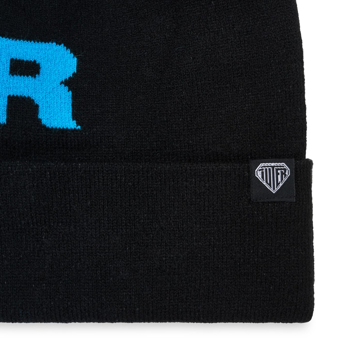 Iuter Big Logo Fold Beanie Nero