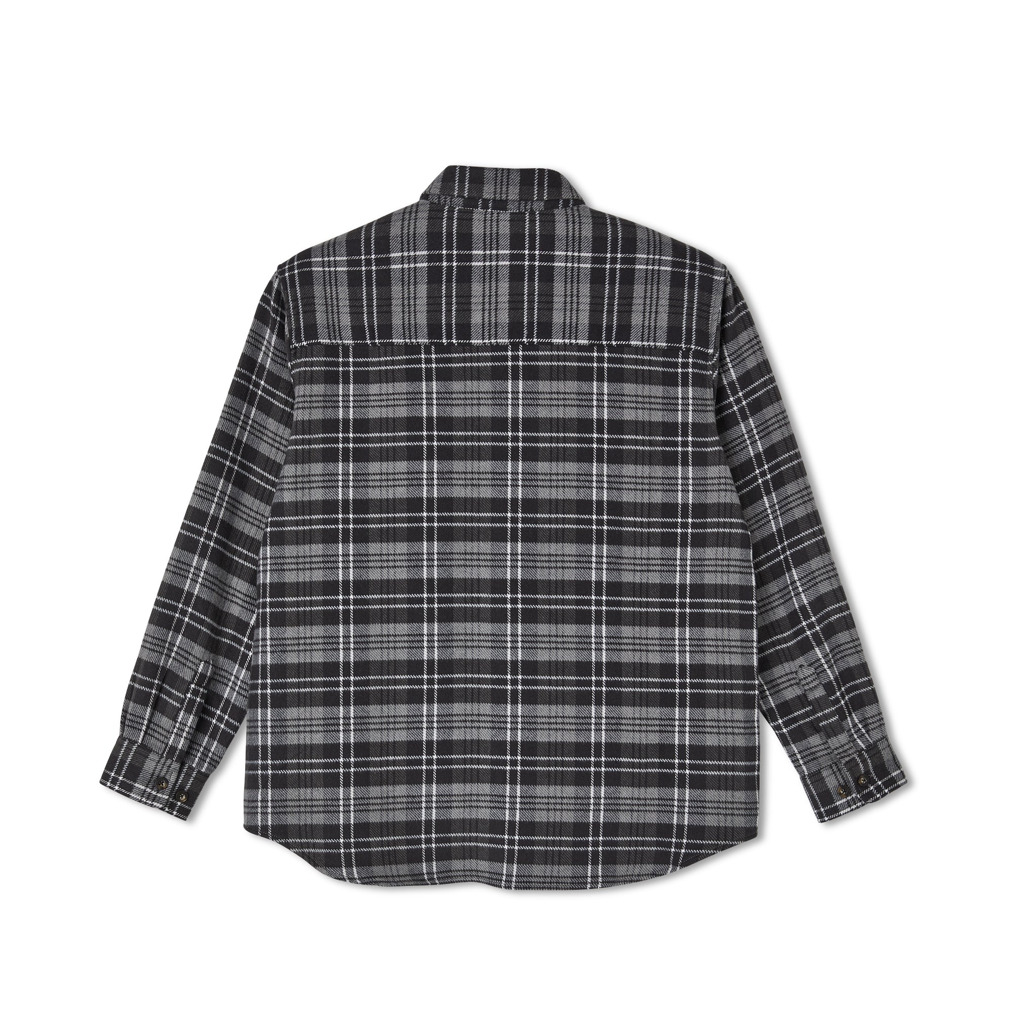 Camicia Flanella Polar Skateboard Grigia
