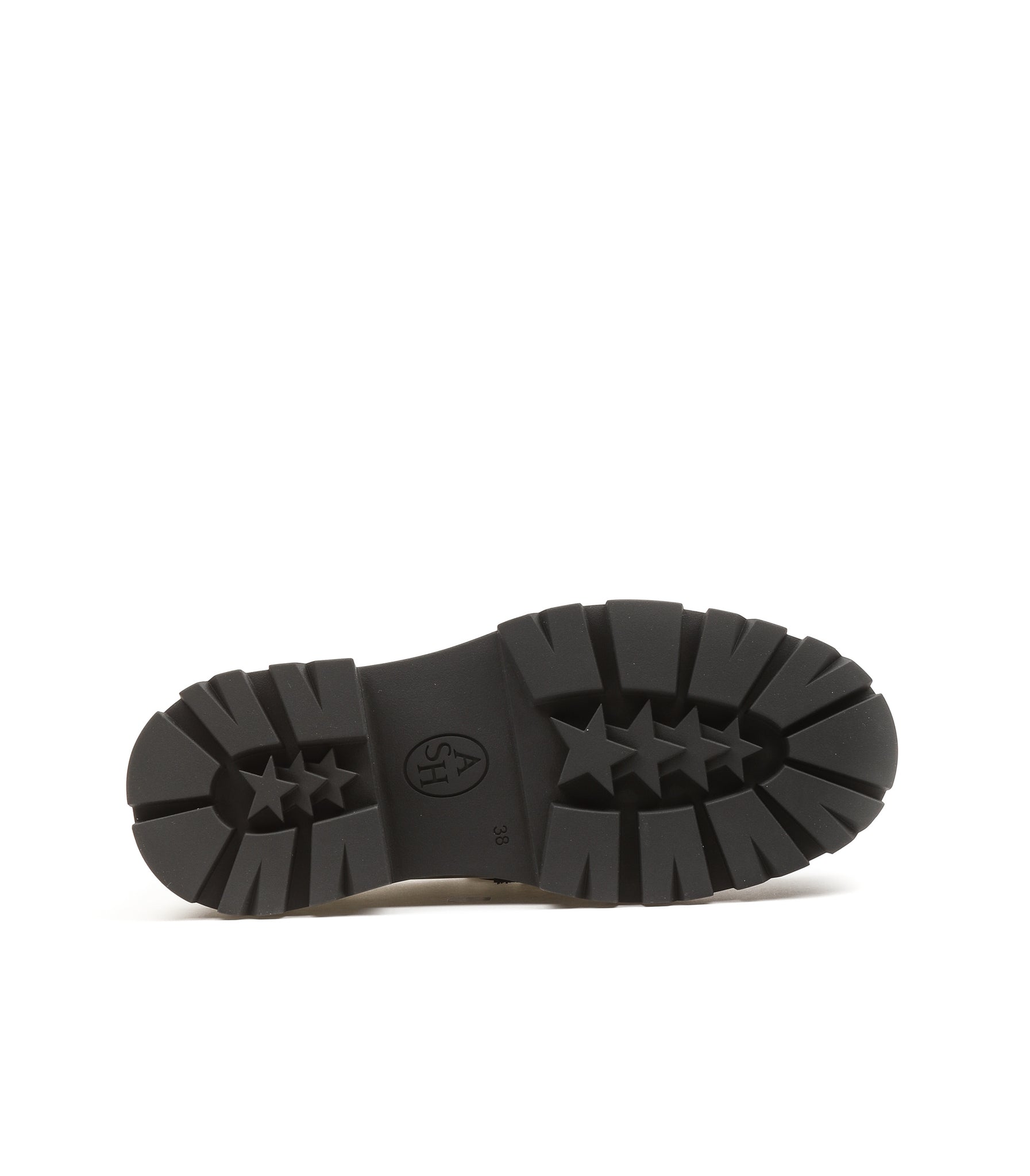 Mocassino Ash Polish Calf Nero Donna