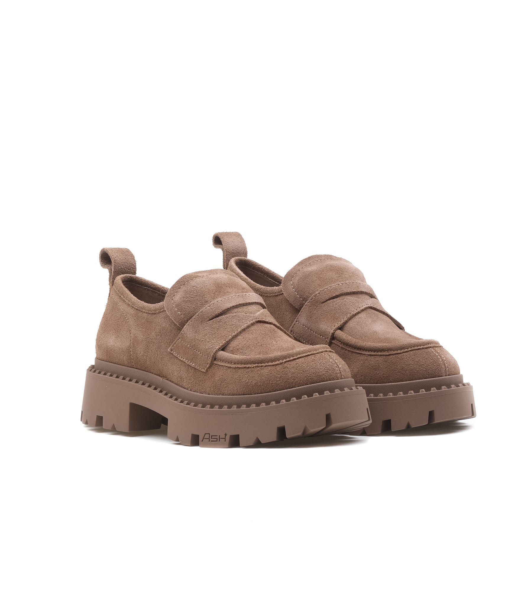Mocassino Ash Baby Soft Marrone Donna