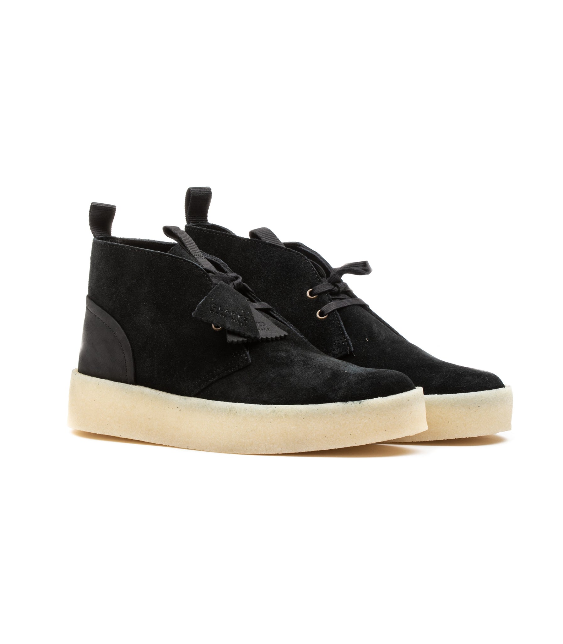 Clarks Desert Cup Black Suede Uomo