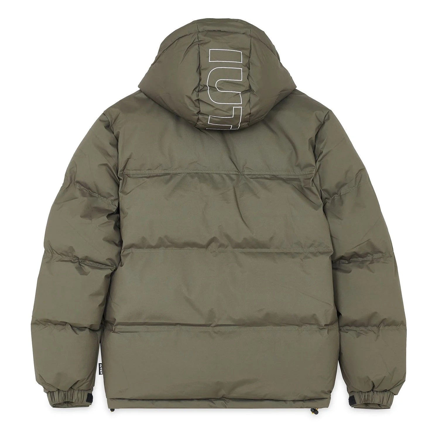 Iuter Puff Jacket Verde Militare Uomo