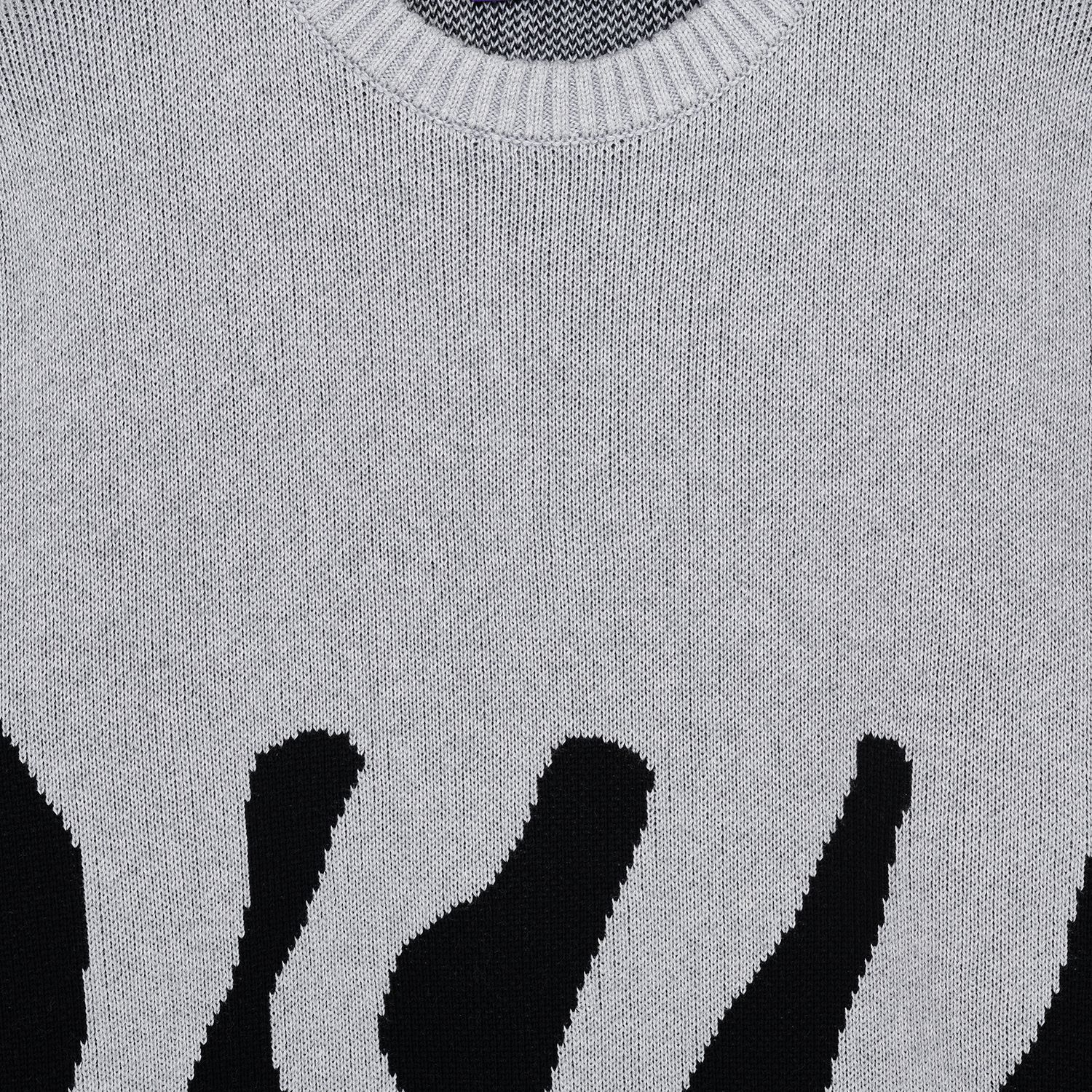 Pullover Octopus Original Jumper Tentacoli Grigio Uomo