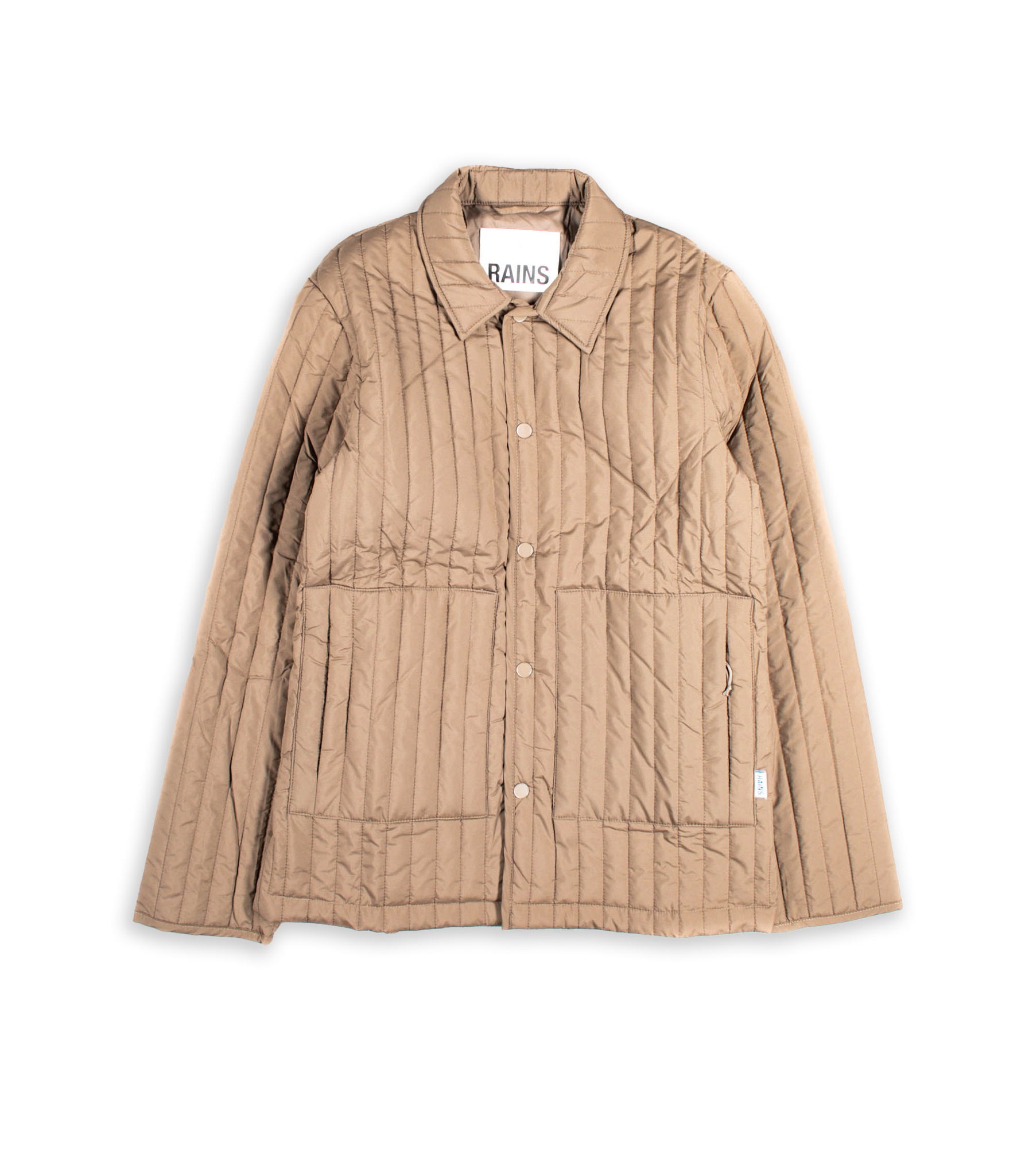 Rains Liner Shirt Jacket Marrone Unisex