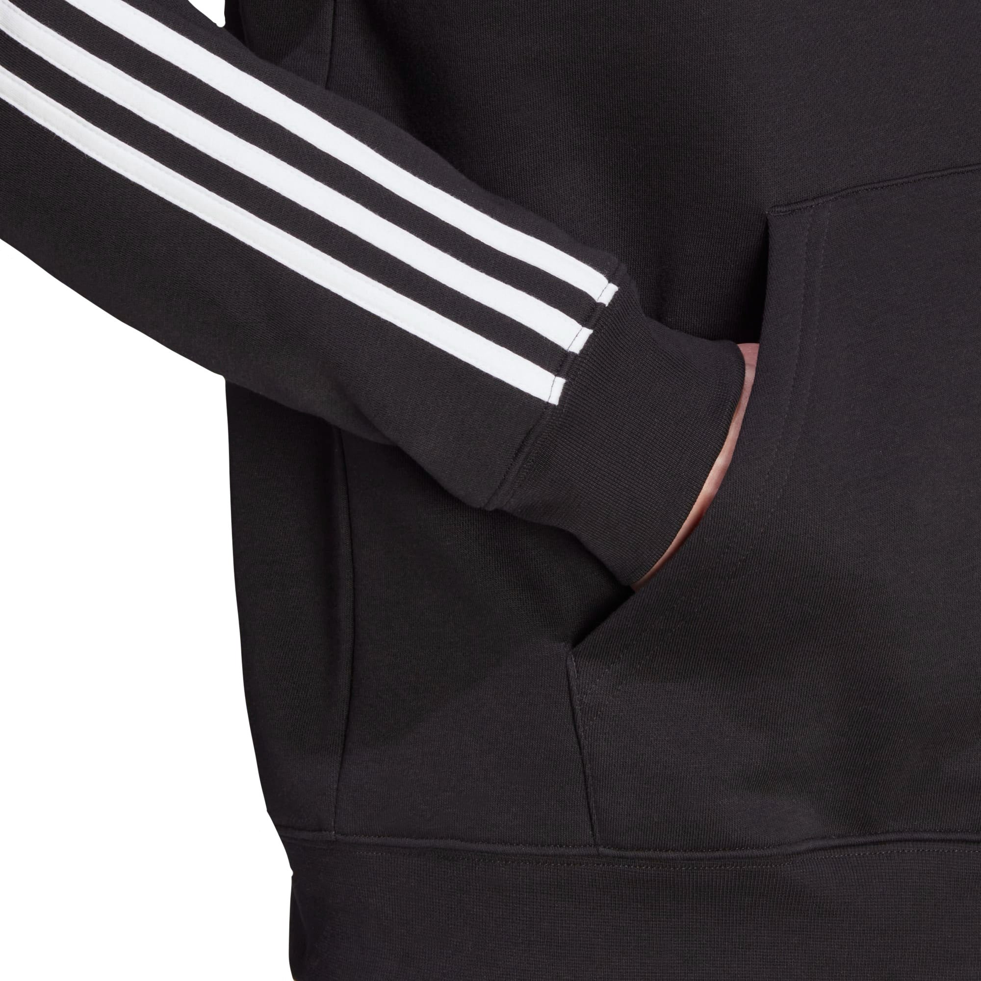 Felpa Adidas 3-Stripes Nera