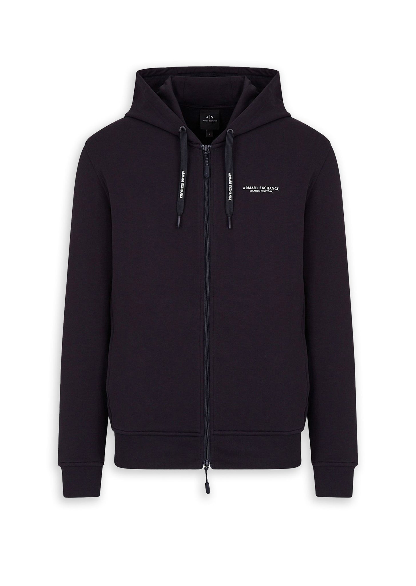 Felpa Cappuccio Armani Man Jersey Blu Uomo