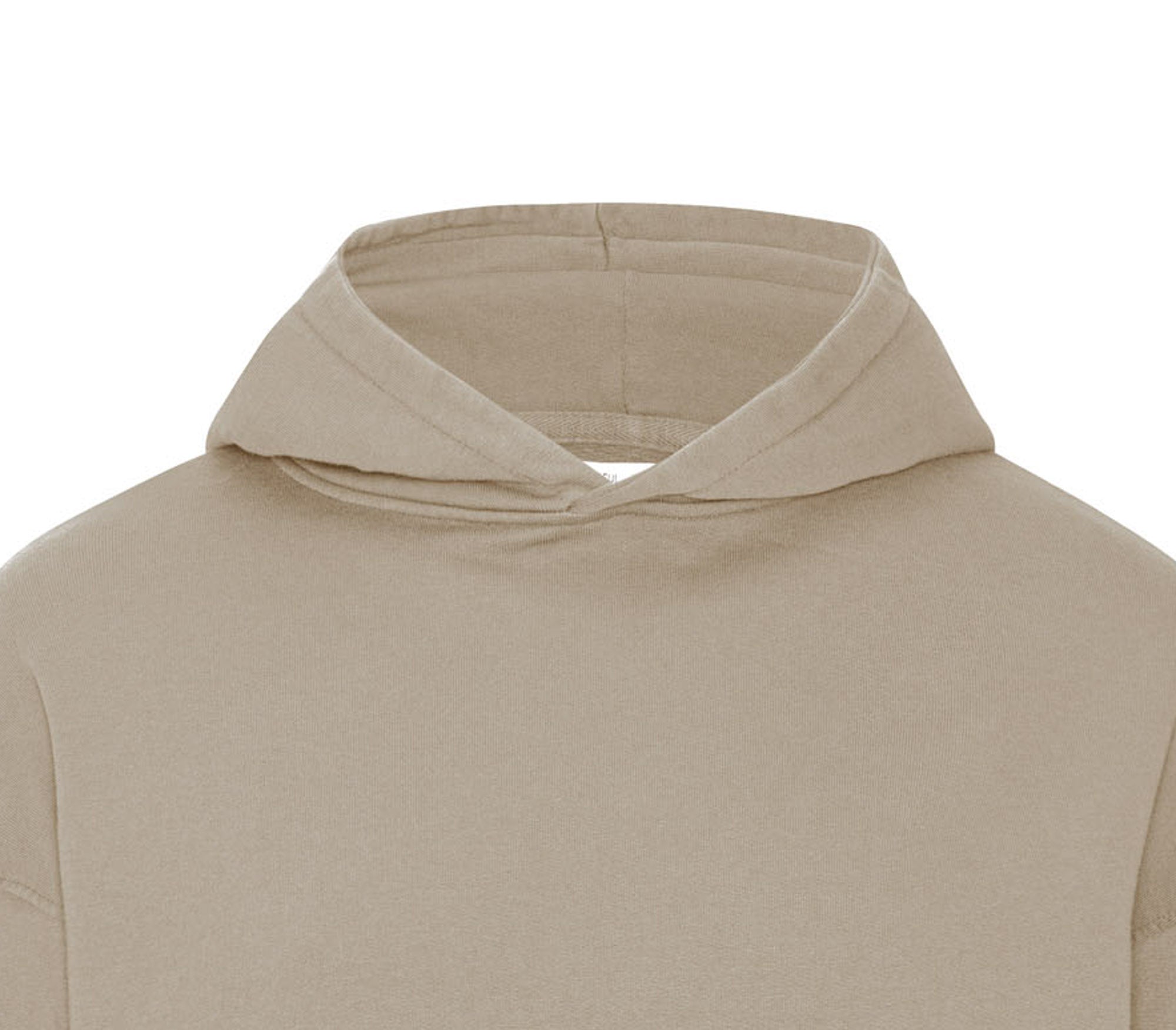 Felpa Cappuccio Colorful Standard Oversized Beige Unisex