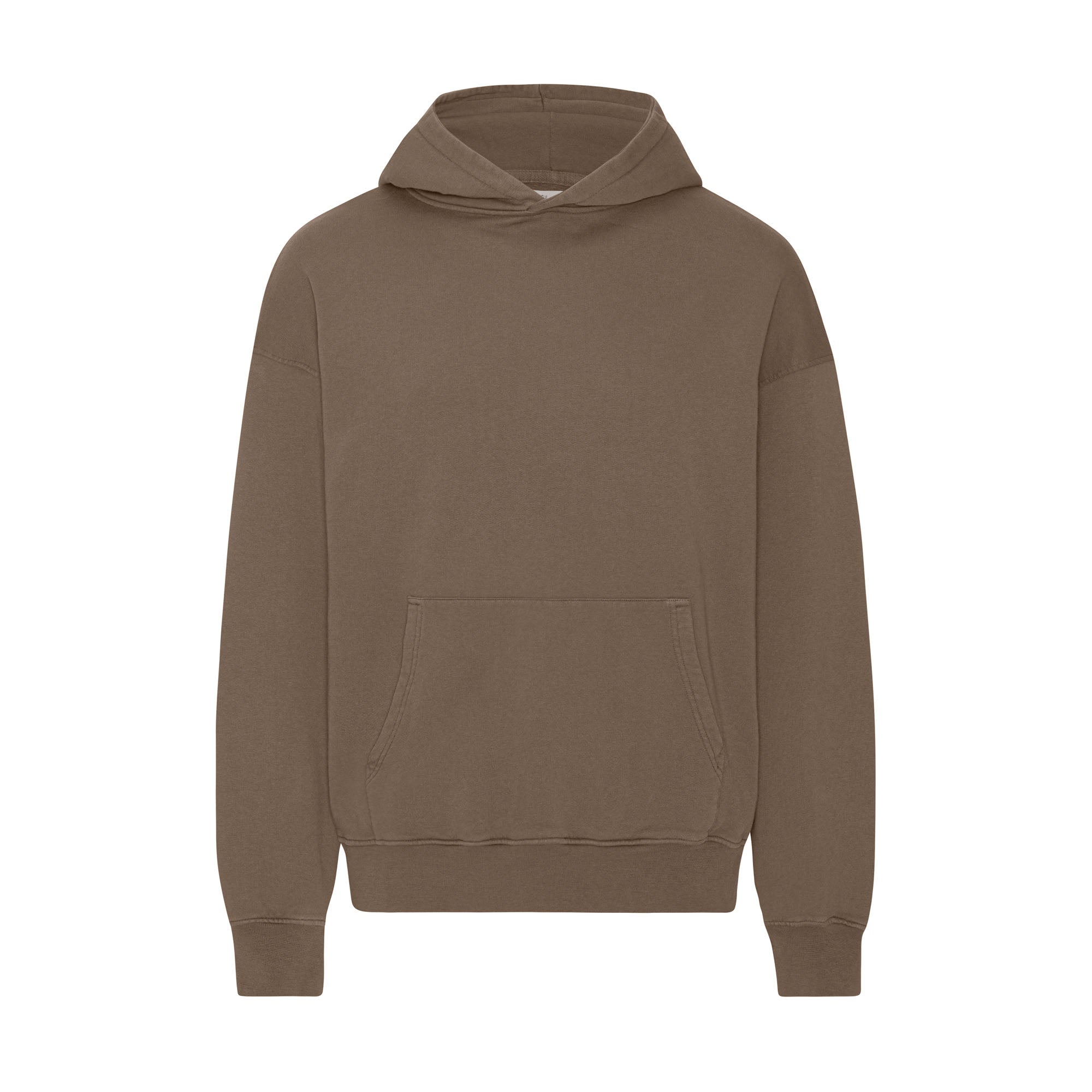 Felpa Cappuccio Colorful Standard Oversized Marrone Unisex