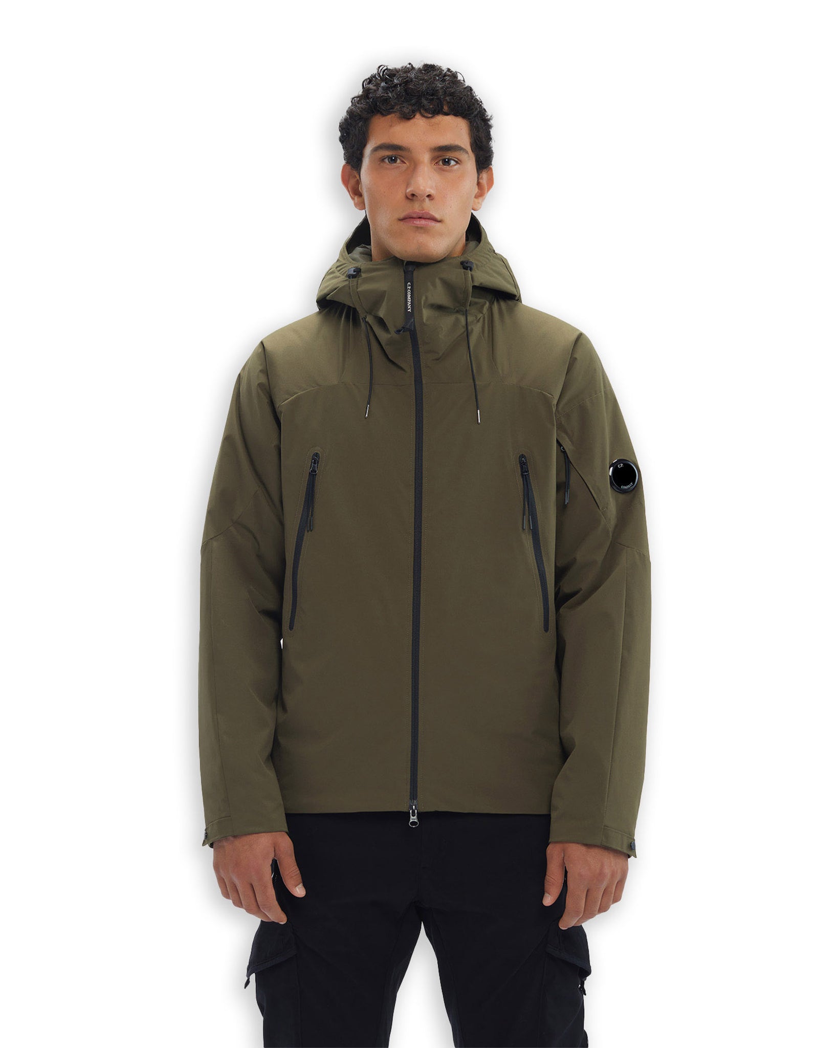 Giacca C.P. Comapny Pro-Tek Hooded Jacket Verde Militare Uomo