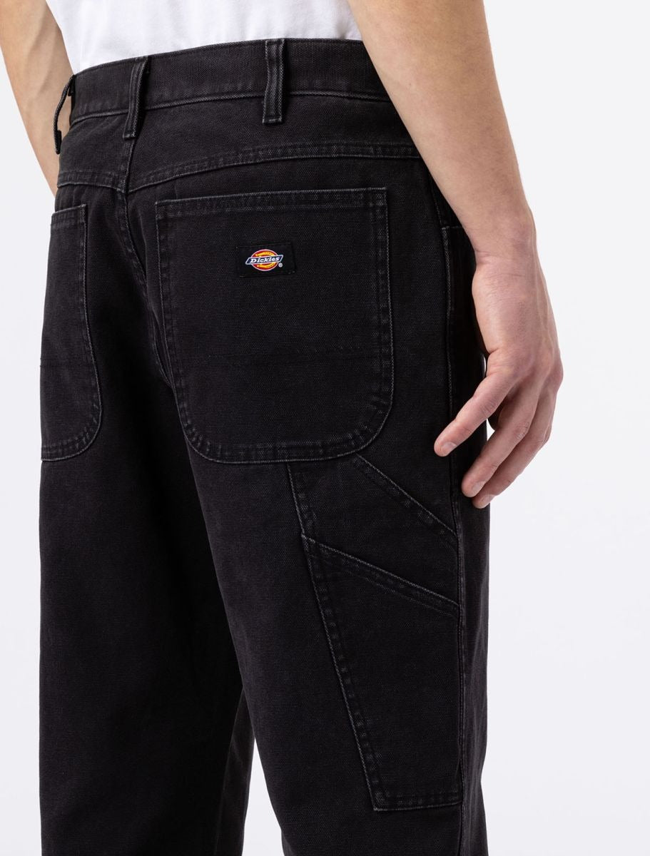 Pantaloni Dickies Duck Canvas Carpenter Nero Uomo