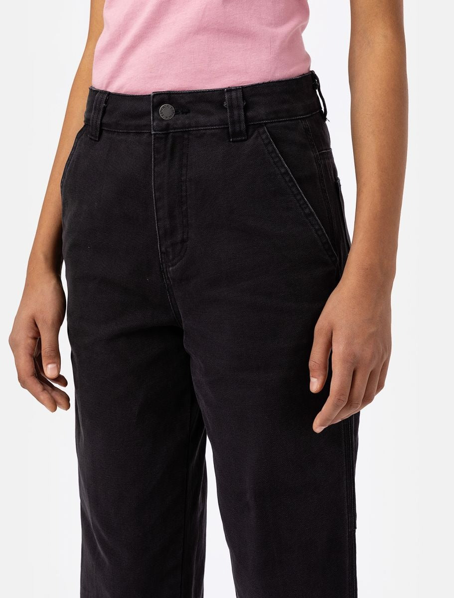 Pantaloni Dickies Duck Canvas Nero Donna