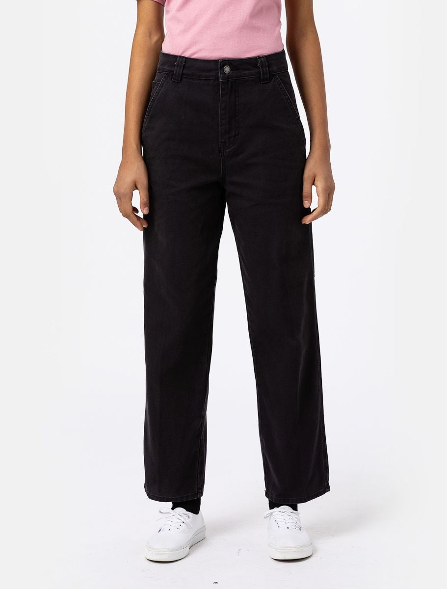 Pantaloni Dickies Duck Canvas Nero Donna