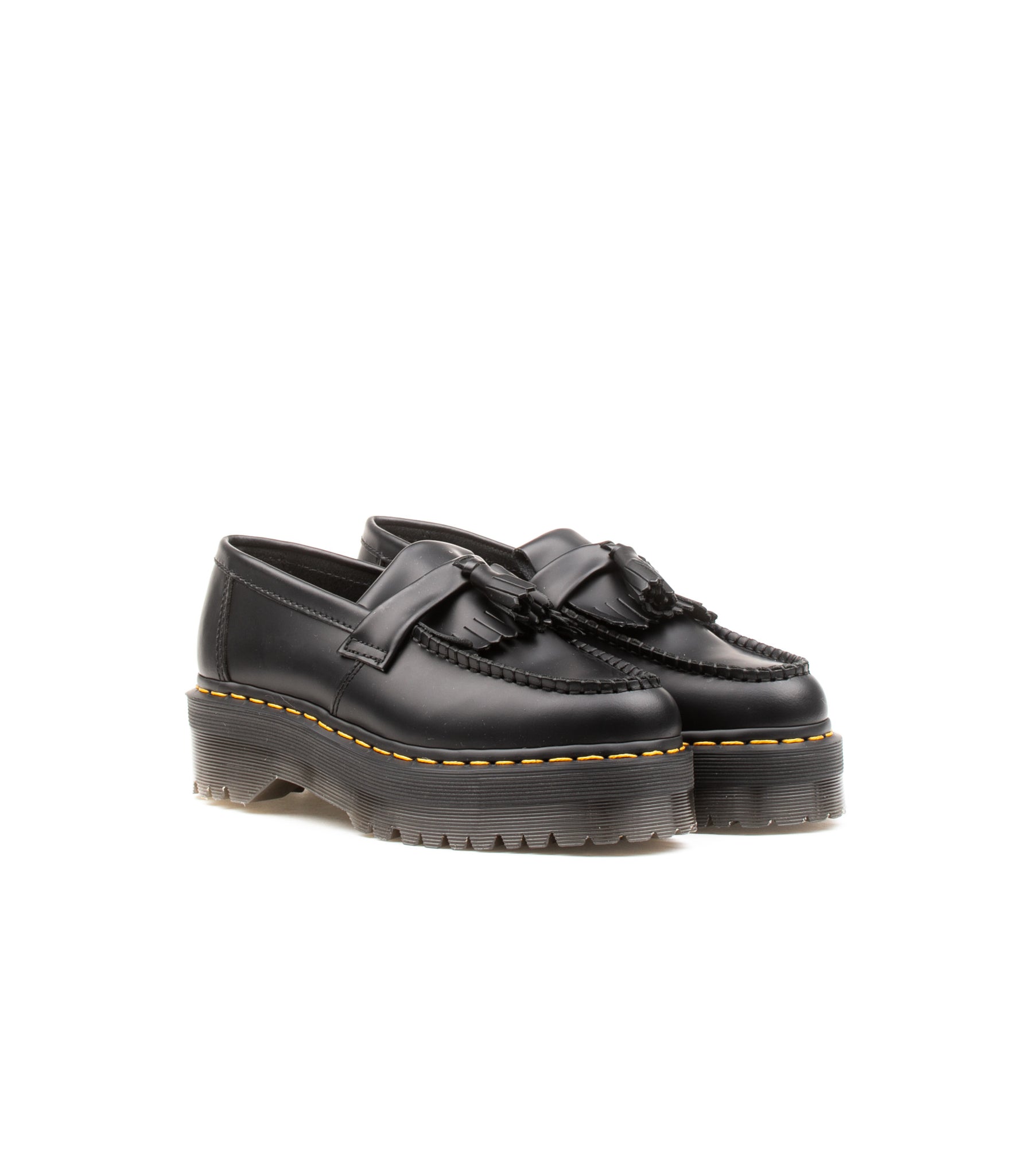 Dr Martens Adrian Quad Smooth Mocassino Nero Donna