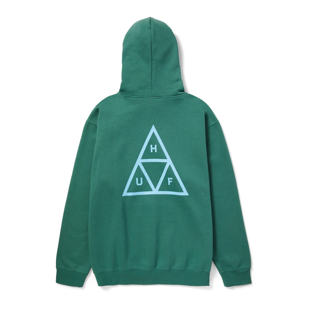 Felpa Cappuccio Huf Set Triangle Hoodie Verde