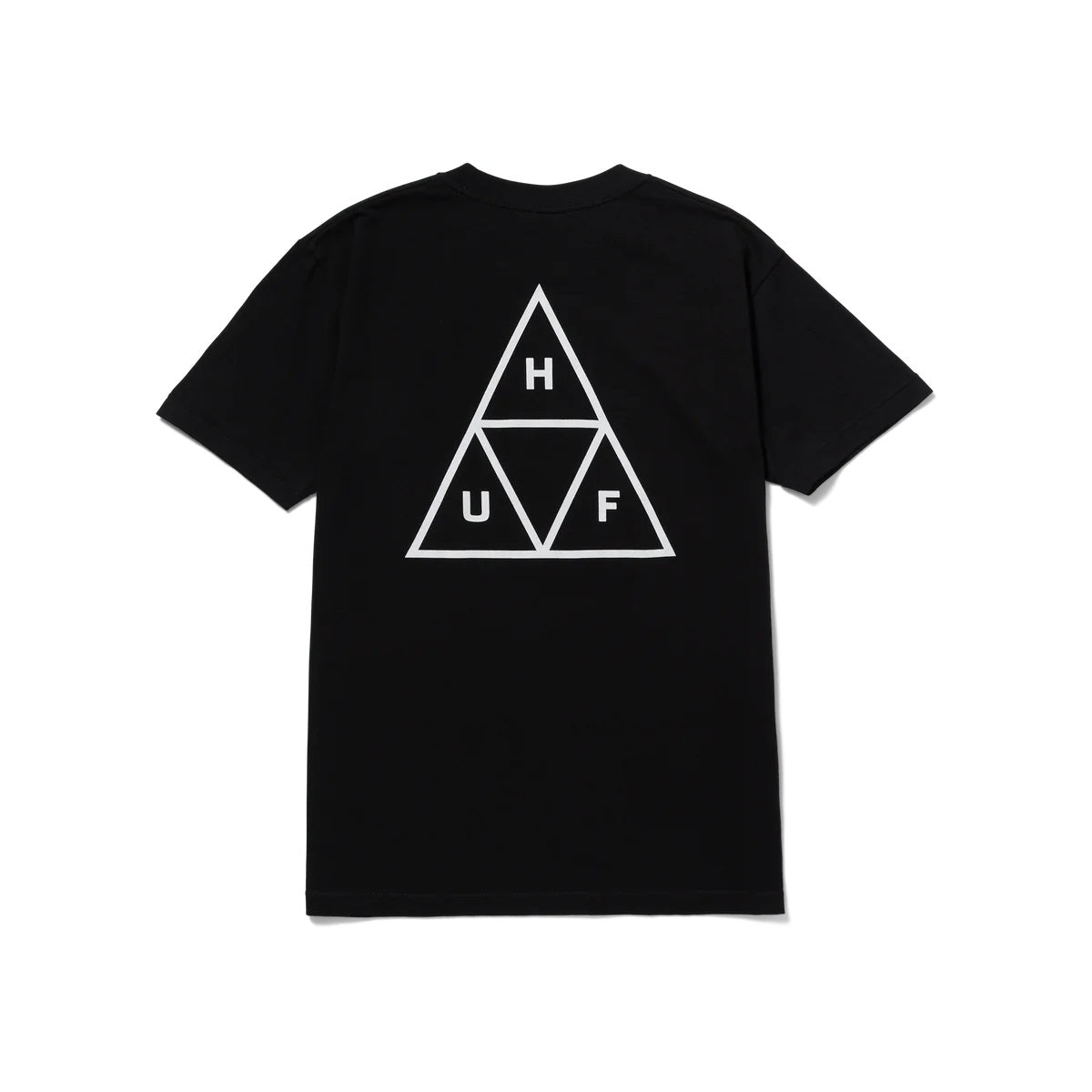 T-Shirt Huf Huf Set Triangle Tee Nero