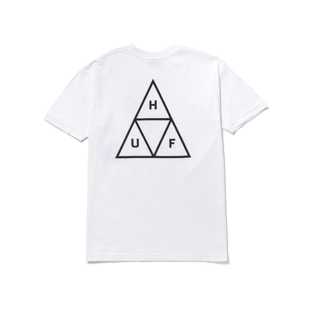 T-Shirt Huf Huf Set Triangle Tee Bianco