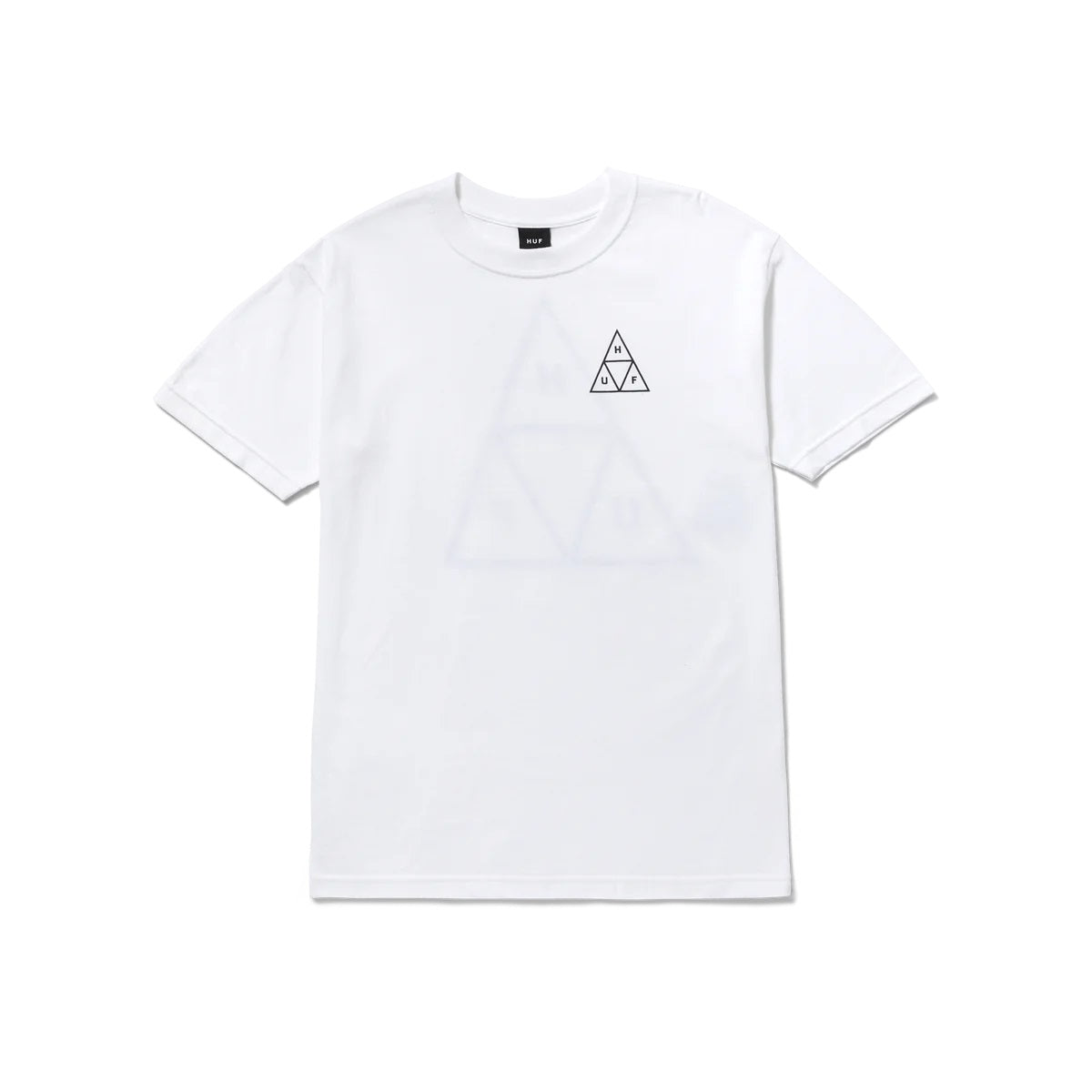 T-Shirt Huf Huf Set Triangle Tee Bianco